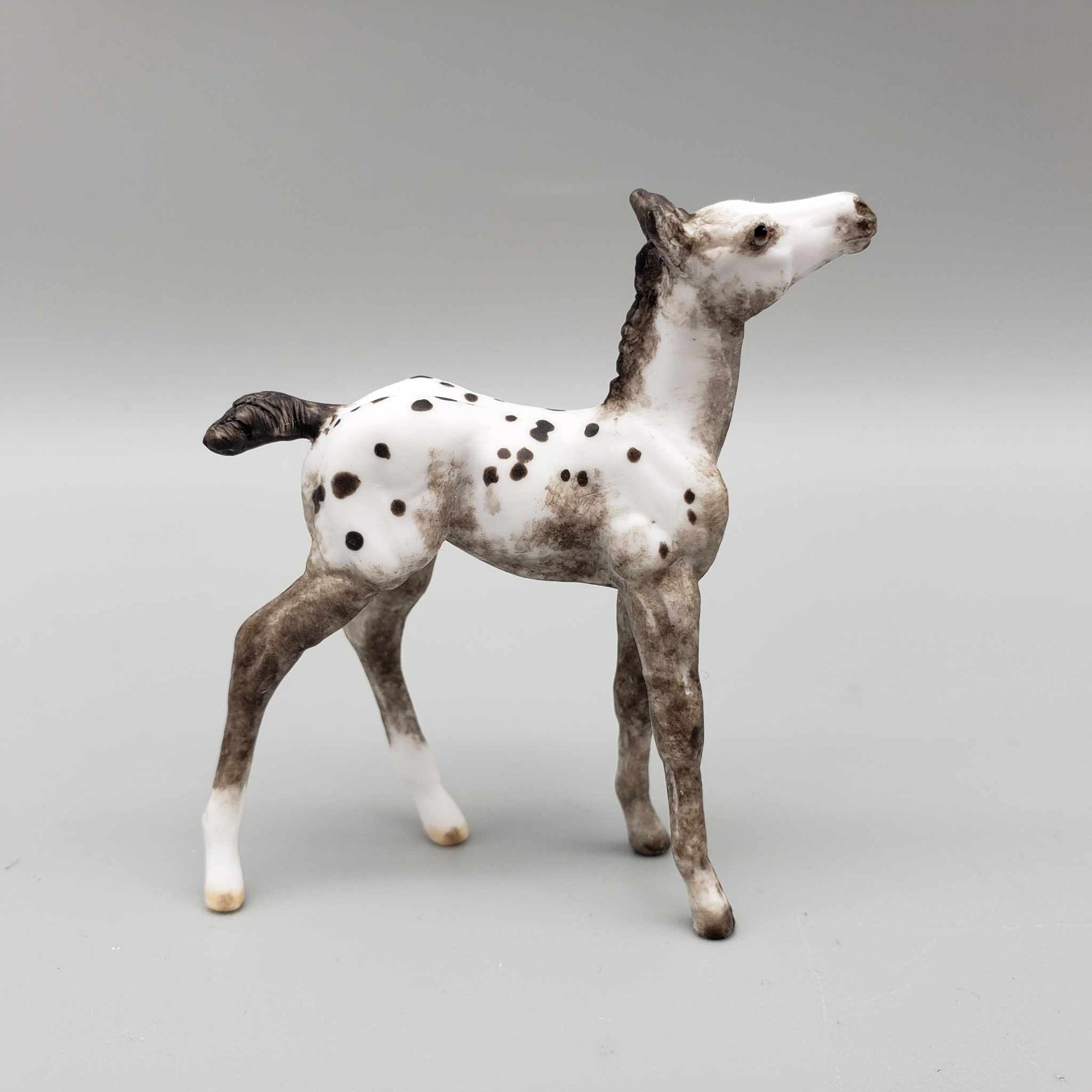 Macoun OOAK Custom Chip Foal Hand Painted and Customized by Andrea Thomason HS23