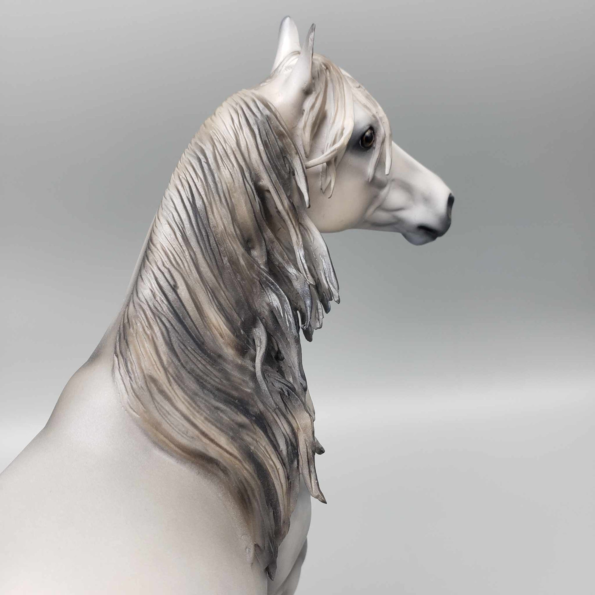 Jack Frost OOAK Dappled Grey Ideal Stock Horse By Julie Keim Best Offers 12/4/23