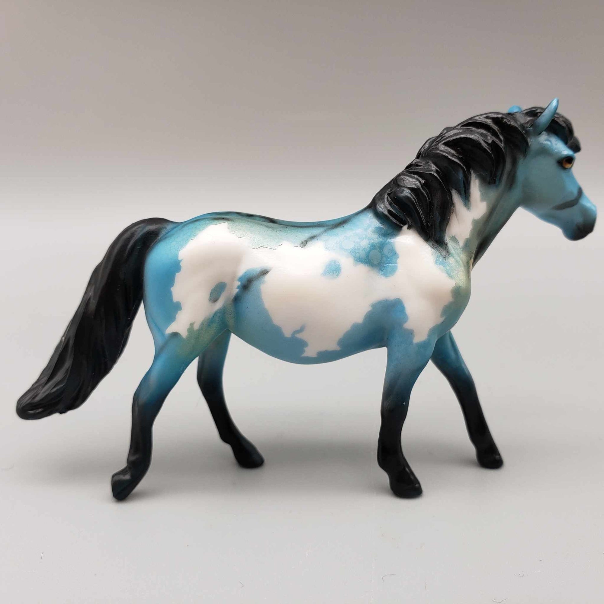 Fatima OOAK Turquoise Decorator Pony Chip By Dawn Quick Fall Into Autumn Random Drop Sale 9/23