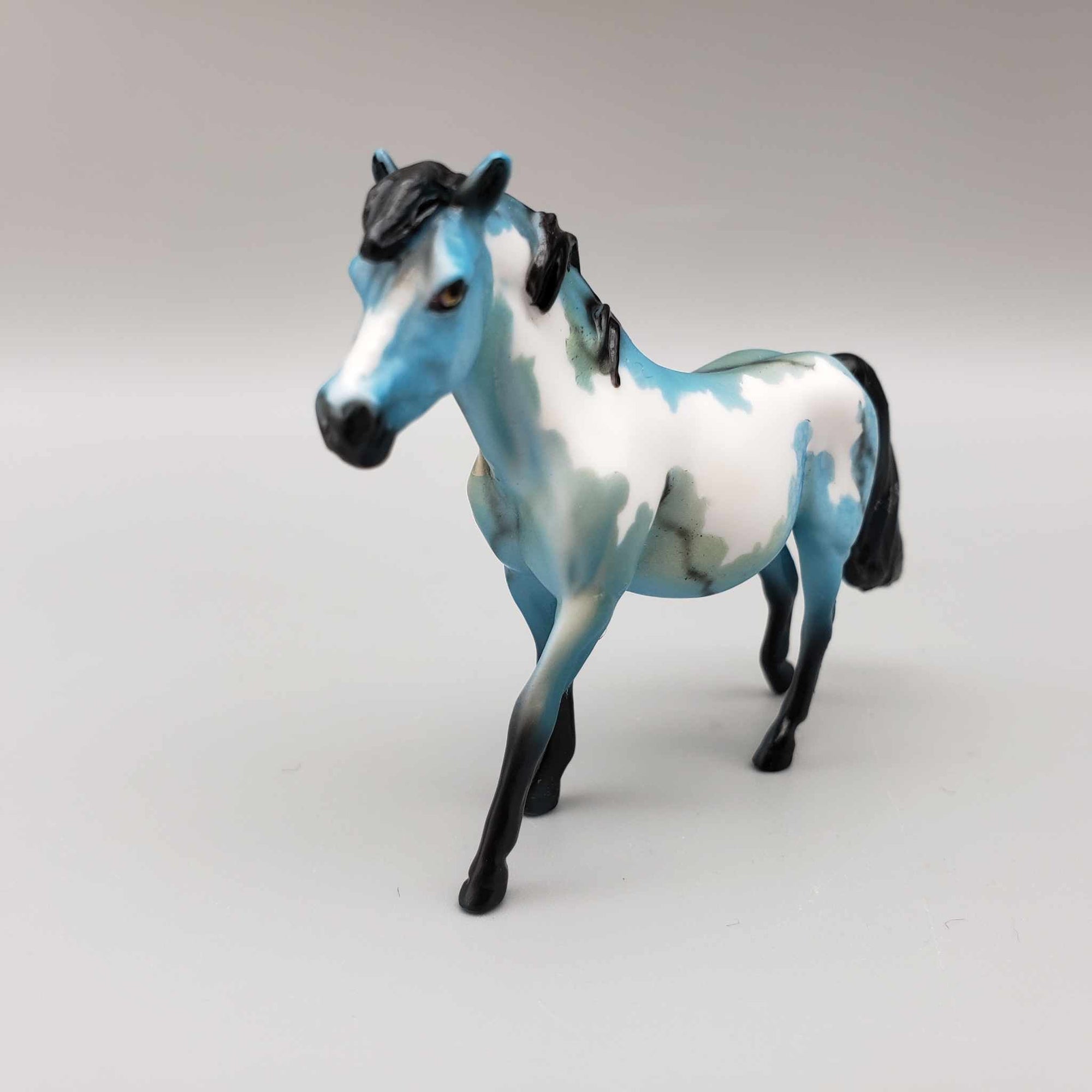 Fatima OOAK Turquoise Decorator Pony Chip By Dawn Quick Fall Into Autumn Random Drop Sale 9/23