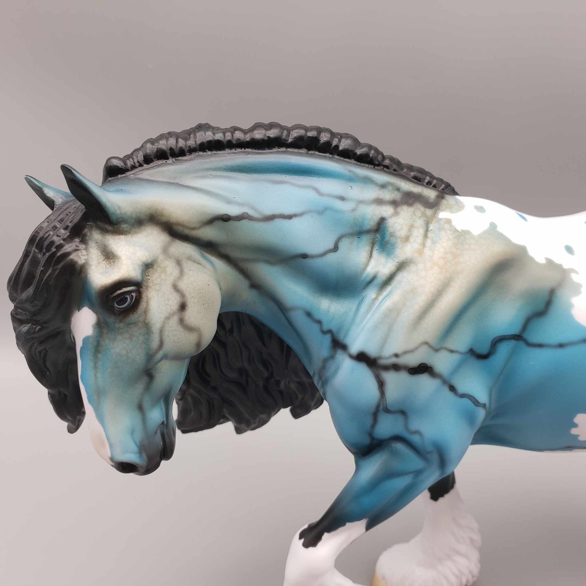 Turchese OOAK Turquoise Decorator Irish Cob By Dawn Quick  Fall Facebook Auction 9/23