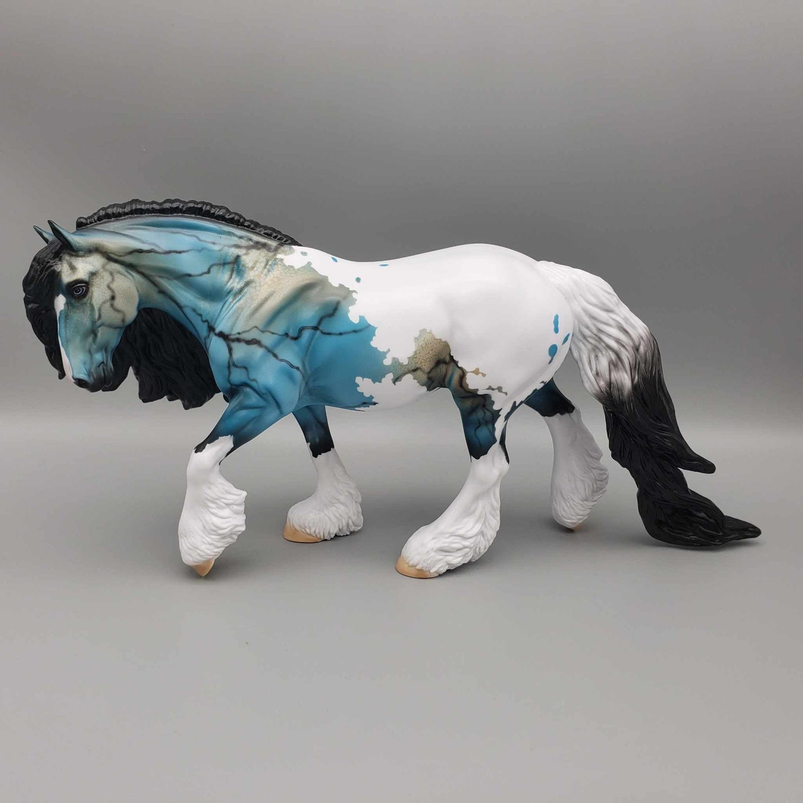 Turchese OOAK Turquoise Decorator Irish Cob By Dawn Quick  Fall Facebook Auction 9/23