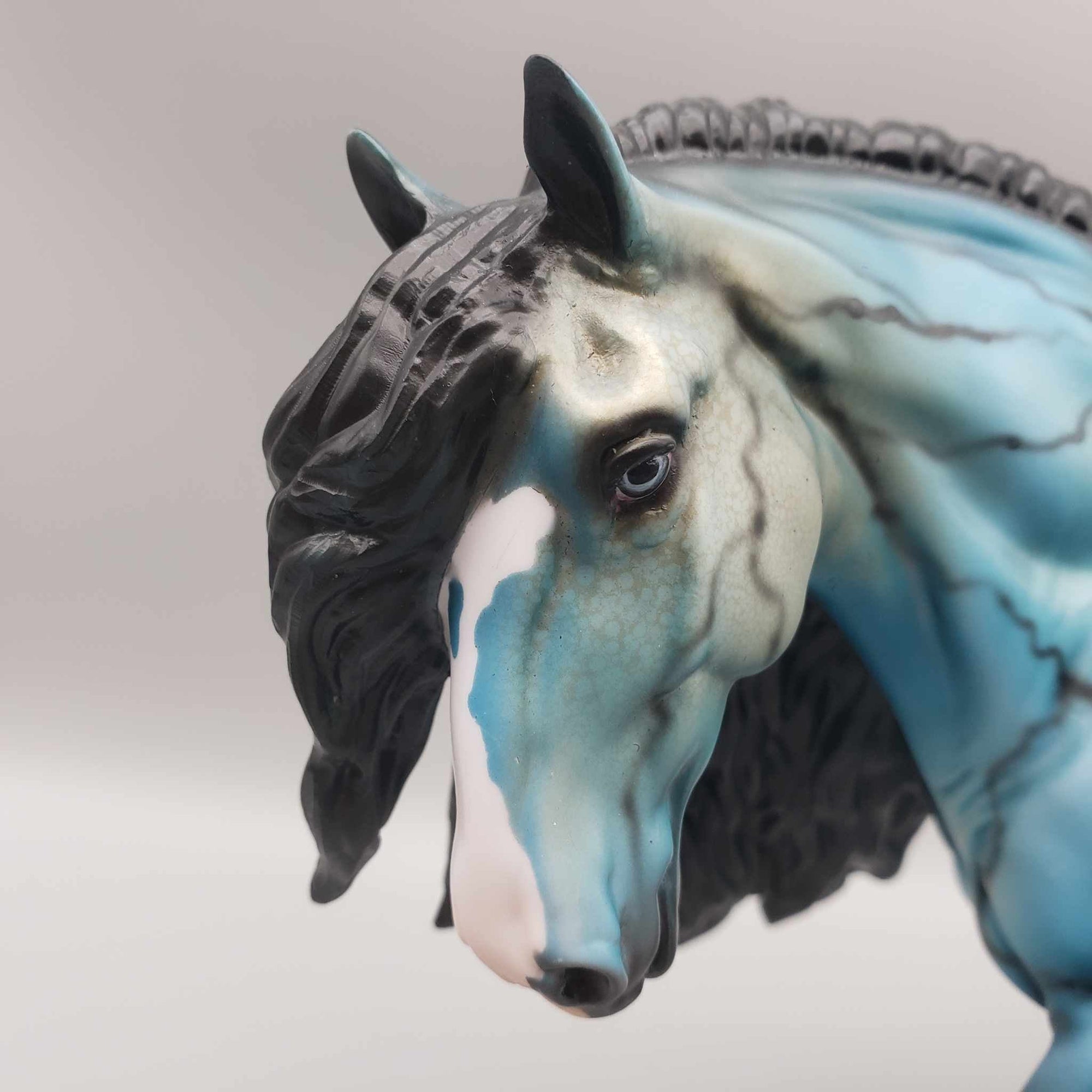 Turchese OOAK Turquoise Decorator Irish Cob By Dawn Quick  Fall Facebook Auction 9/23