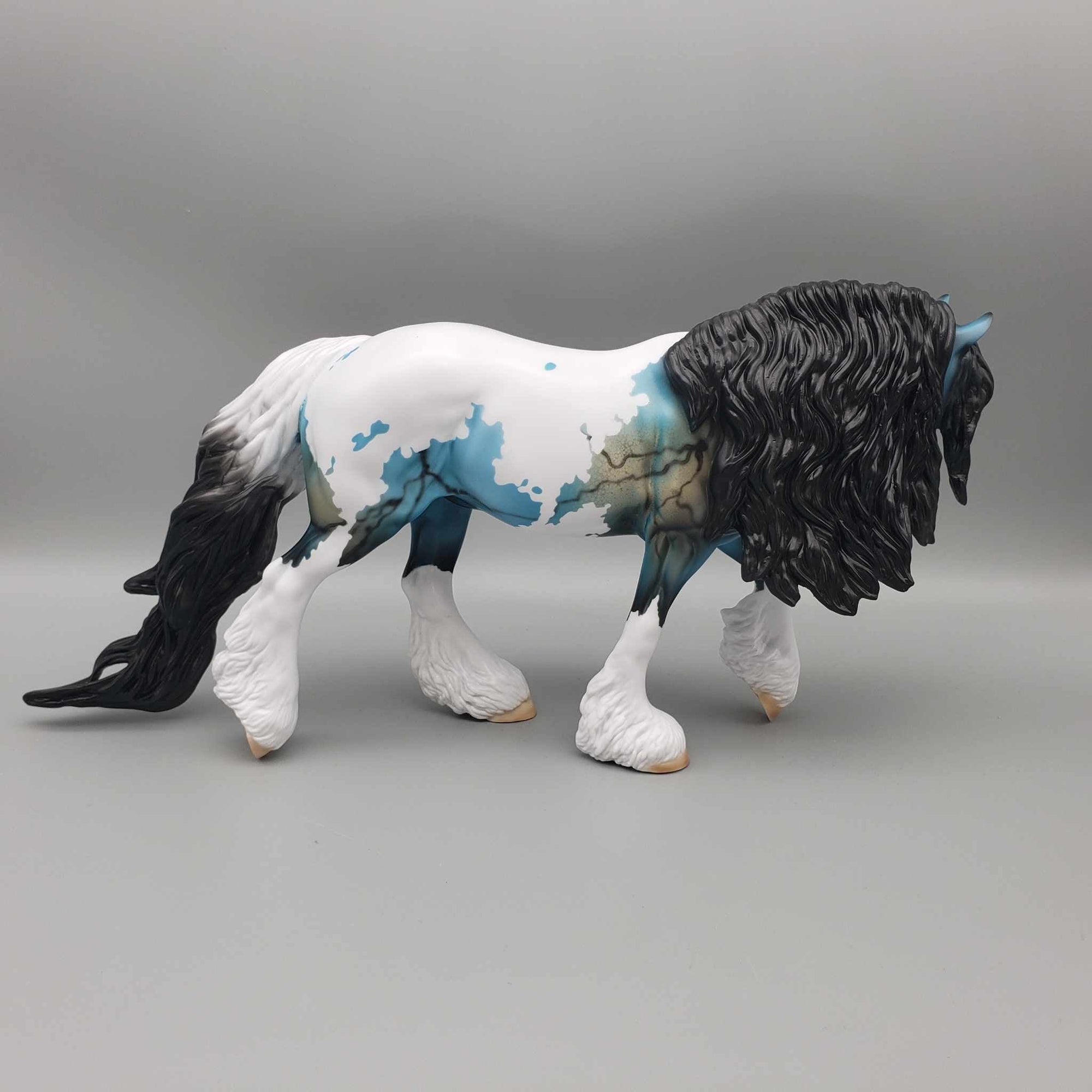 Turchese OOAK Turquoise Decorator Irish Cob By Dawn Quick  Fall Facebook Auction 9/23