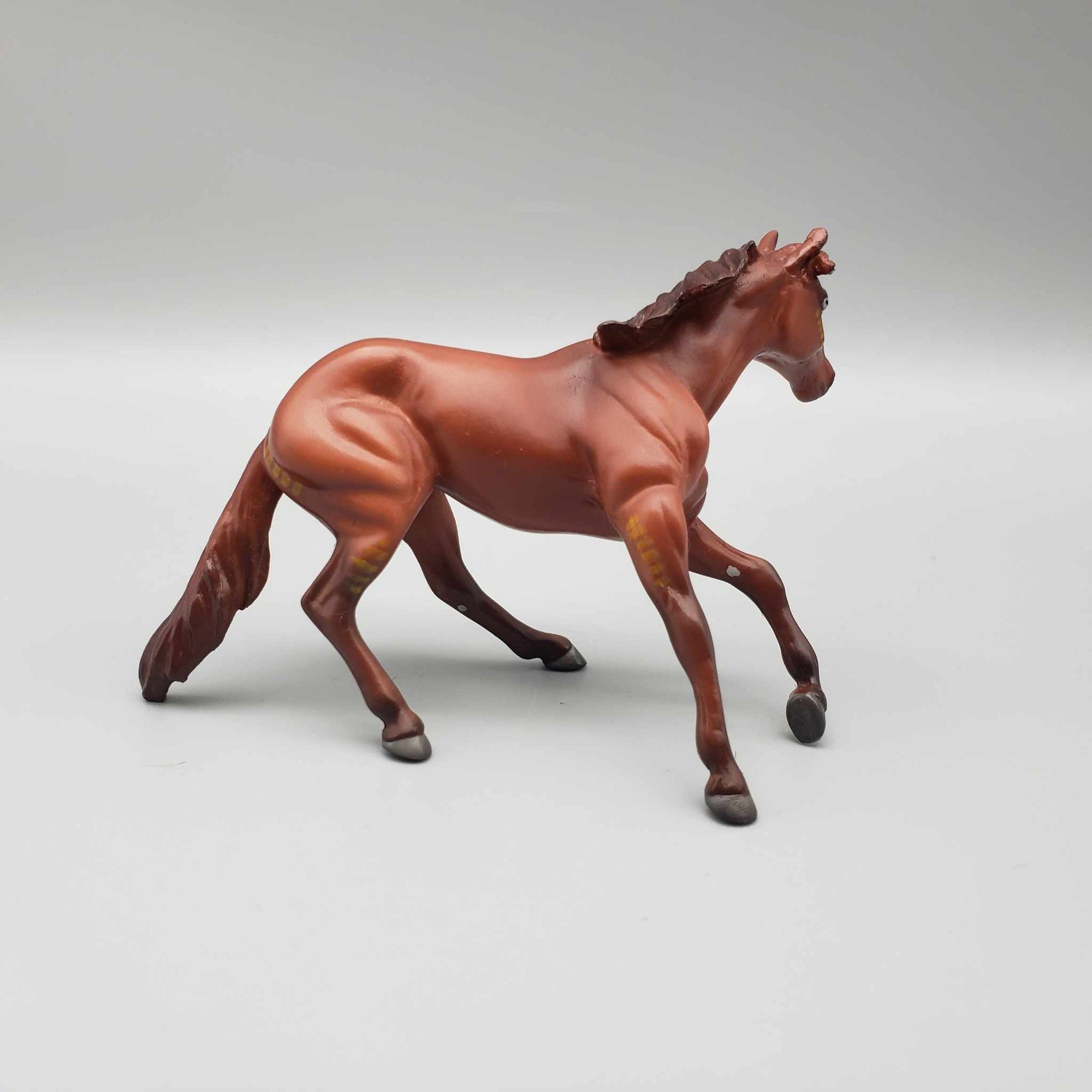 Ommoll &amp; Calf OOAK Buckskin Blacklight Reactive Cutter &amp; Alien Calf Chip LE-30 By Jess Hamill Moonlight Madness 2023 MM23