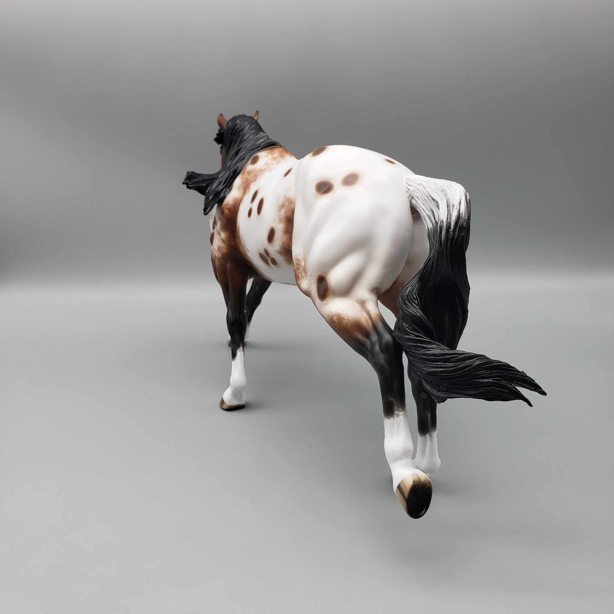 Roana OOAK Appaloosa Running Stock Horse By Sheryl Leisure Best Offers 9/25/23