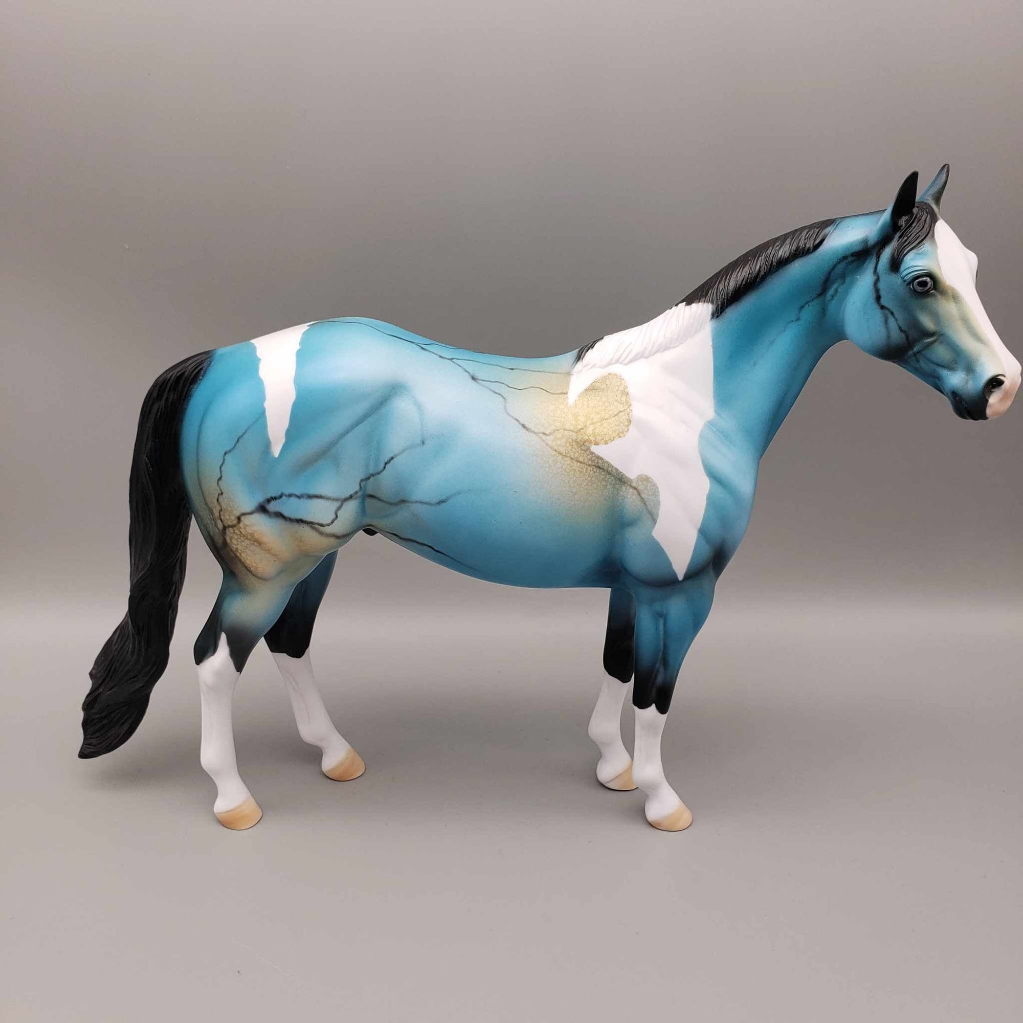 Tranquility OOAK Turquoise Decorator ISH By Dawn Quick Facebook Auction Fall Into Autumn Random Drop Sale 9/23