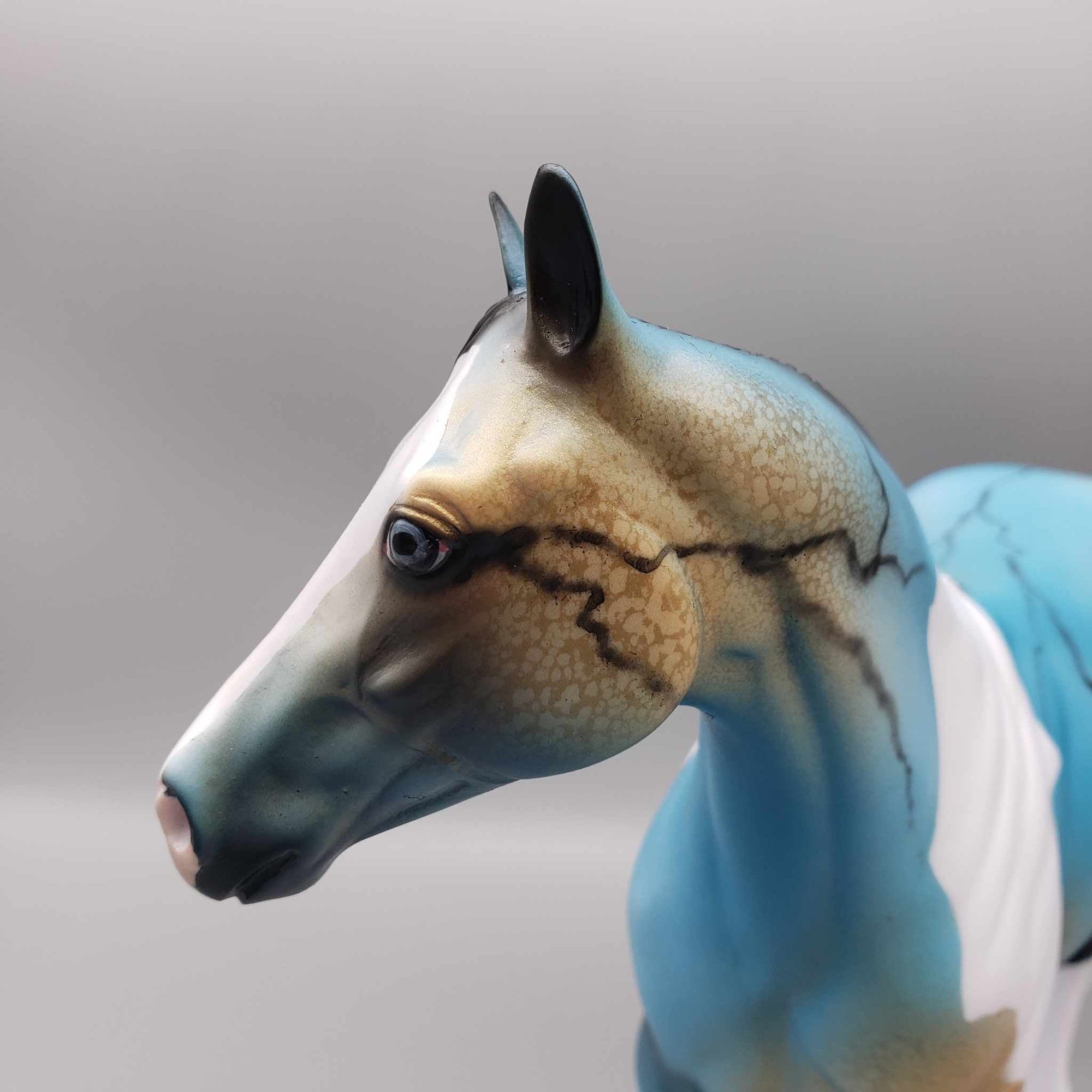 Tranquility OOAK Turquoise Decorator ISH By Dawn Quick Facebook Auction Fall Into Autumn Random Drop Sale 9/23