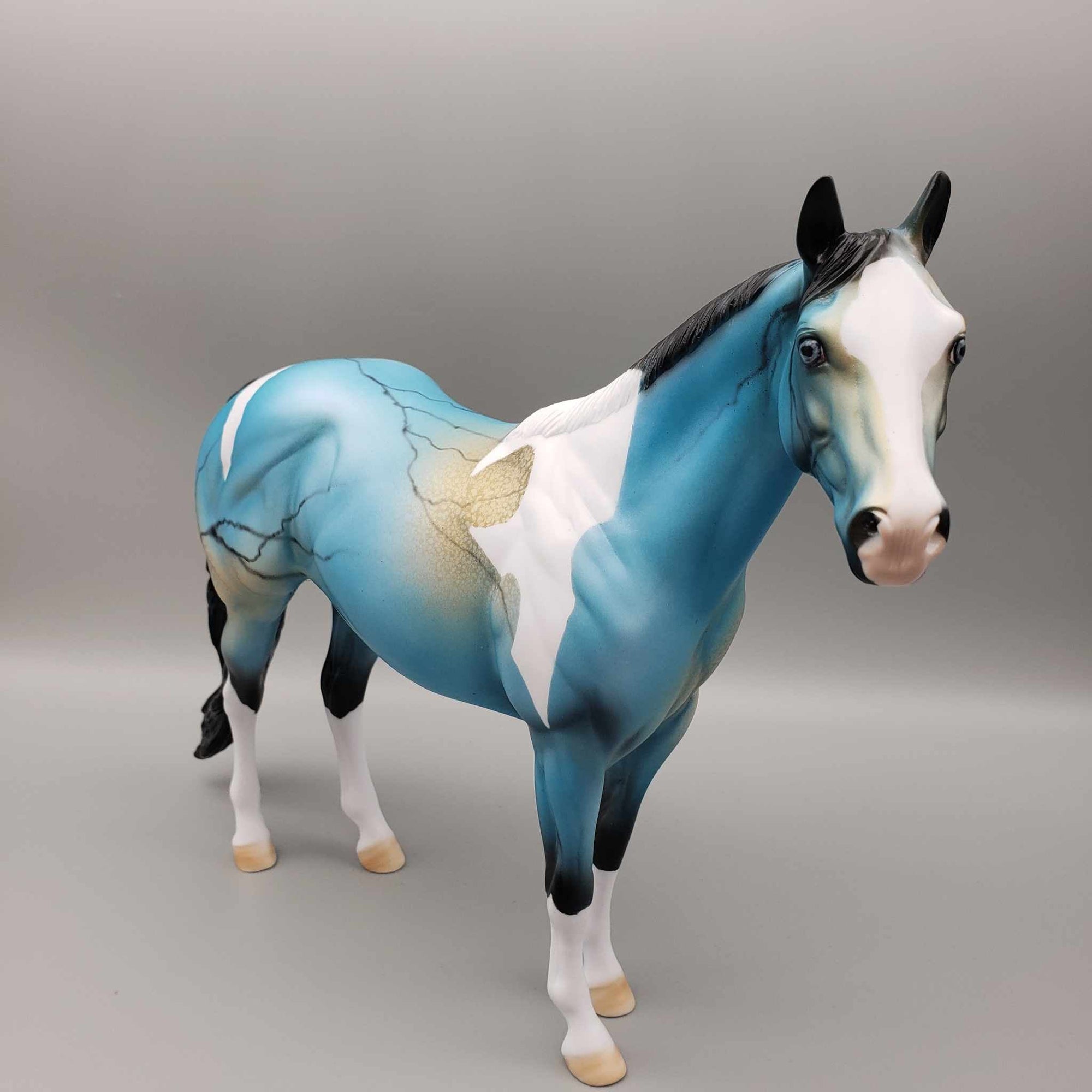 Tranquility OOAK Turquoise Decorator ISH By Dawn Quick Facebook Auction Fall Into Autumn Random Drop Sale 9/23