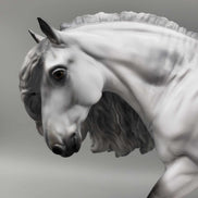 Canterville Ghost Sir Simon LE 30 Dappled Grey Irish Cob By Jess Hamill Classic Literature Series Oct 2023