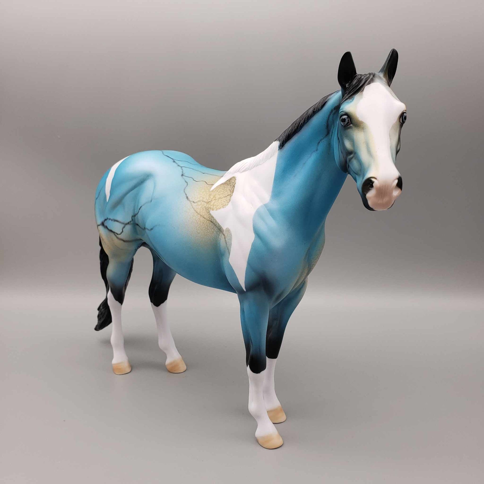 Tranquility OOAK Turquoise Decorator ISH By Dawn Quick Facebook Auction Fall Into Autumn Random Drop Sale 9/23