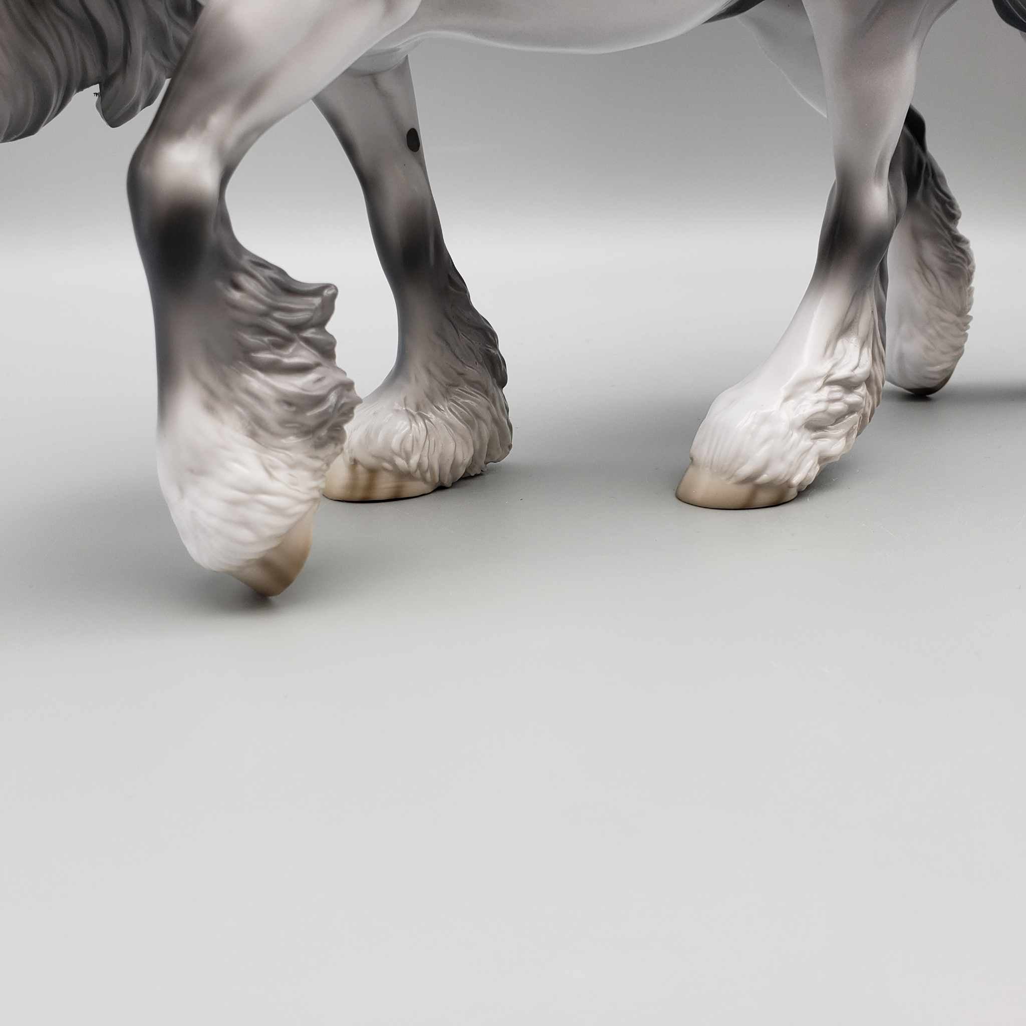 Canterville Ghost Sir Simon LE 30 Dappled Grey Irish Cob By Jess Hamill Classic Literature Series Oct 2023