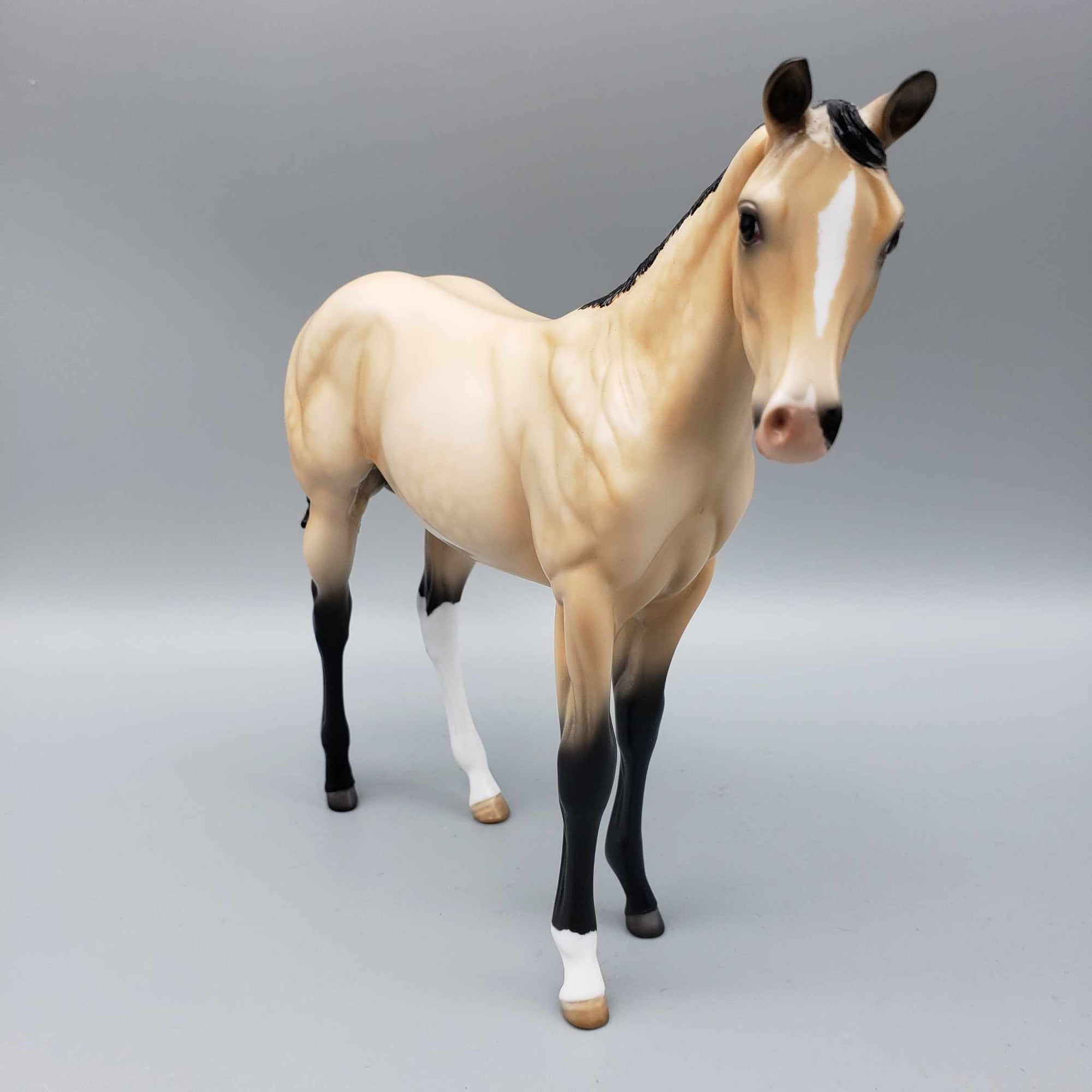 Tatertot OOAK Buckskin Weanling by Angela Marleau Fall Into Autumn Random Drop Sale 9/23