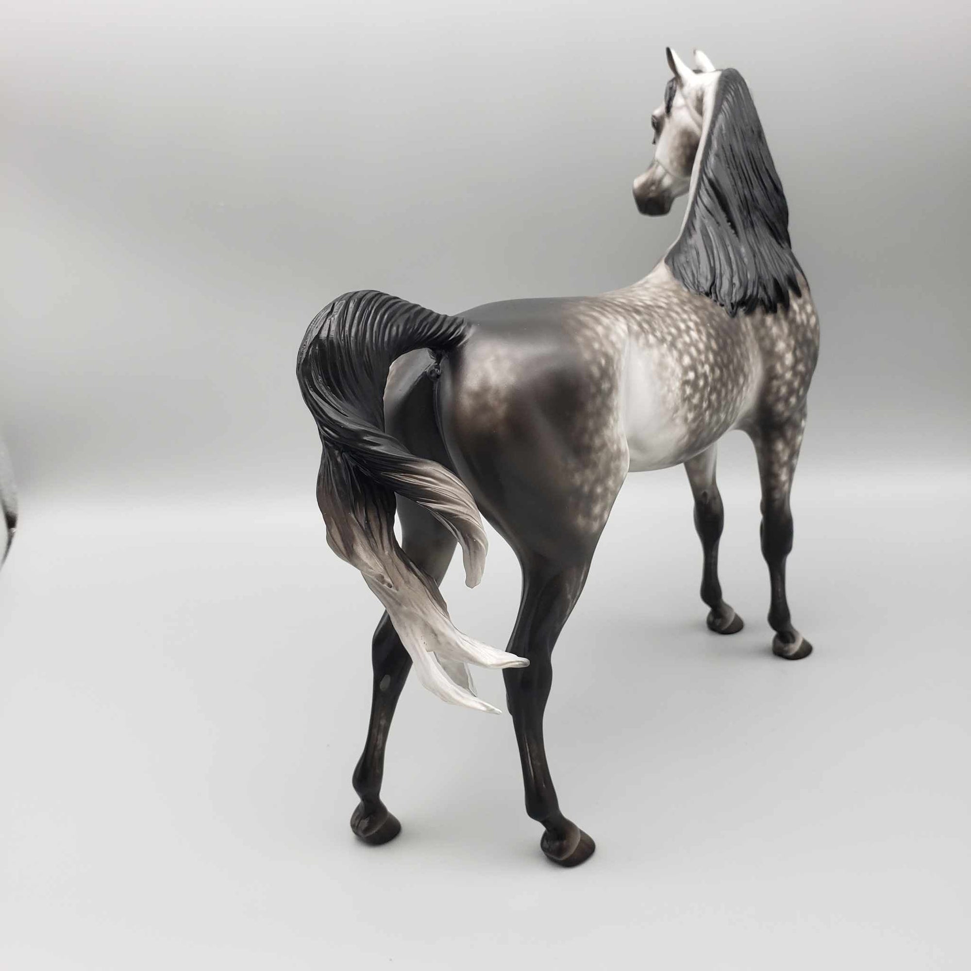 Tungsten OOAK Dark Grey Dappled Arabian Stallion By Sheryl Leisure Best Offers 9/25/23