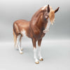 Clemintine OOAK Chestnut Sabino Andalusian MARE By Sheryl Leisure Best Offers 9/25/23