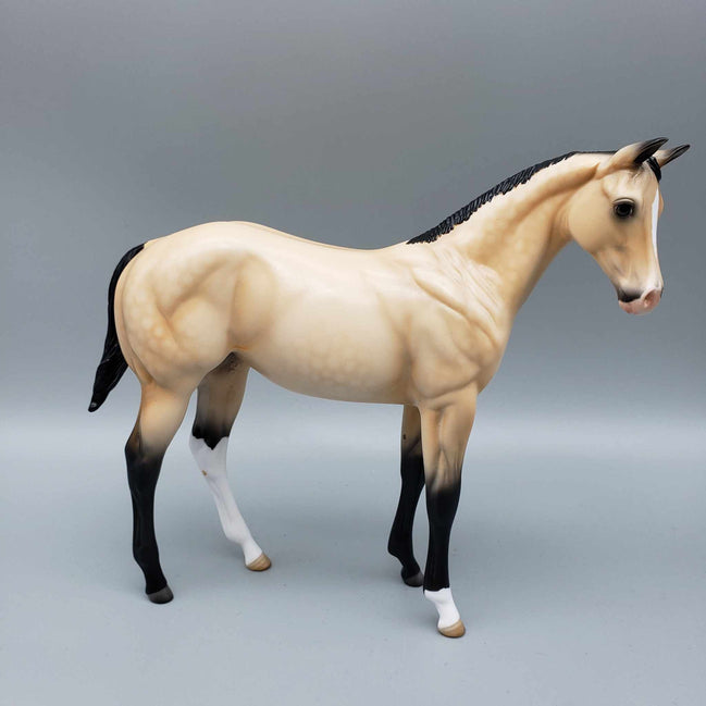 Tatertot OOAK Buckskin Weanling by Angela Marleau Fall Into Autumn Random Drop Sale 9/23