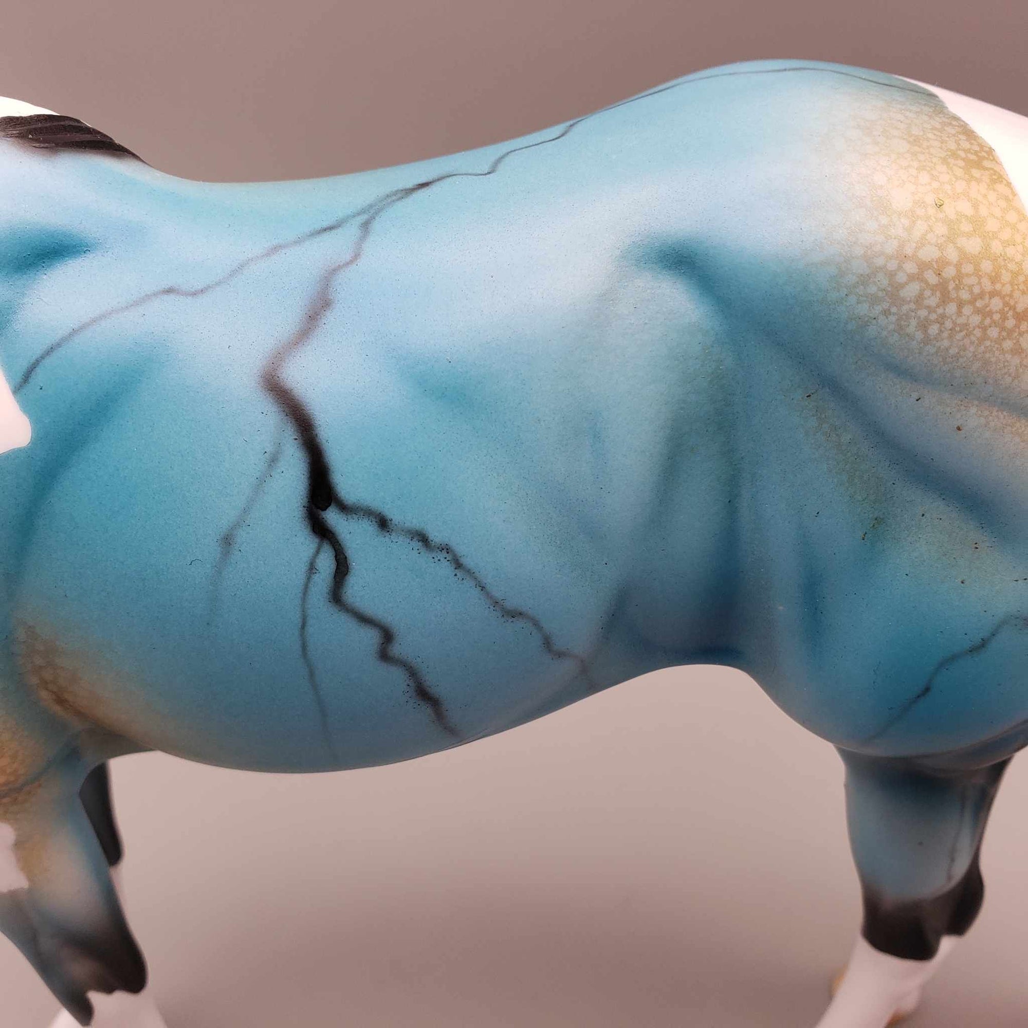 Tranquility OOAK Turquoise Decorator ISH By Dawn Quick Facebook Auction Fall Into Autumn Random Drop Sale 9/23