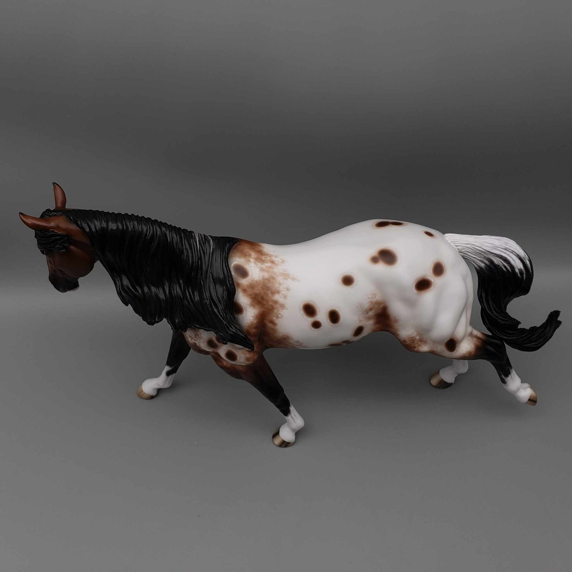 Roana OOAK Appaloosa Running Stock Horse By Sheryl Leisure Best Offers 9/25/23