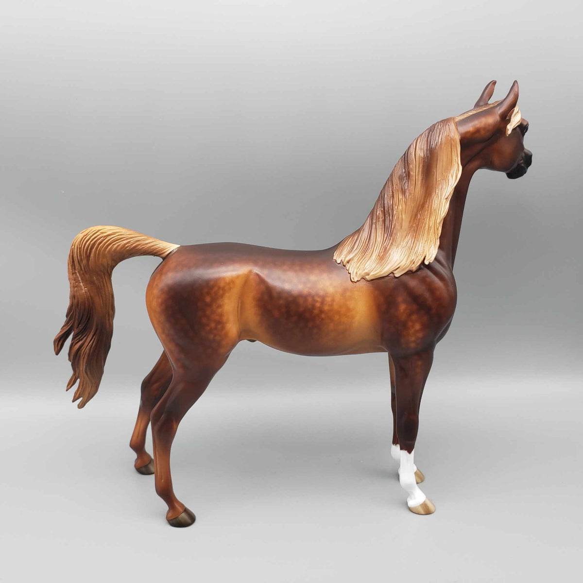 Autumnal OOAK Dappled Chestnut Arabian By Sheryl Leisure Best Offers 9/25/23