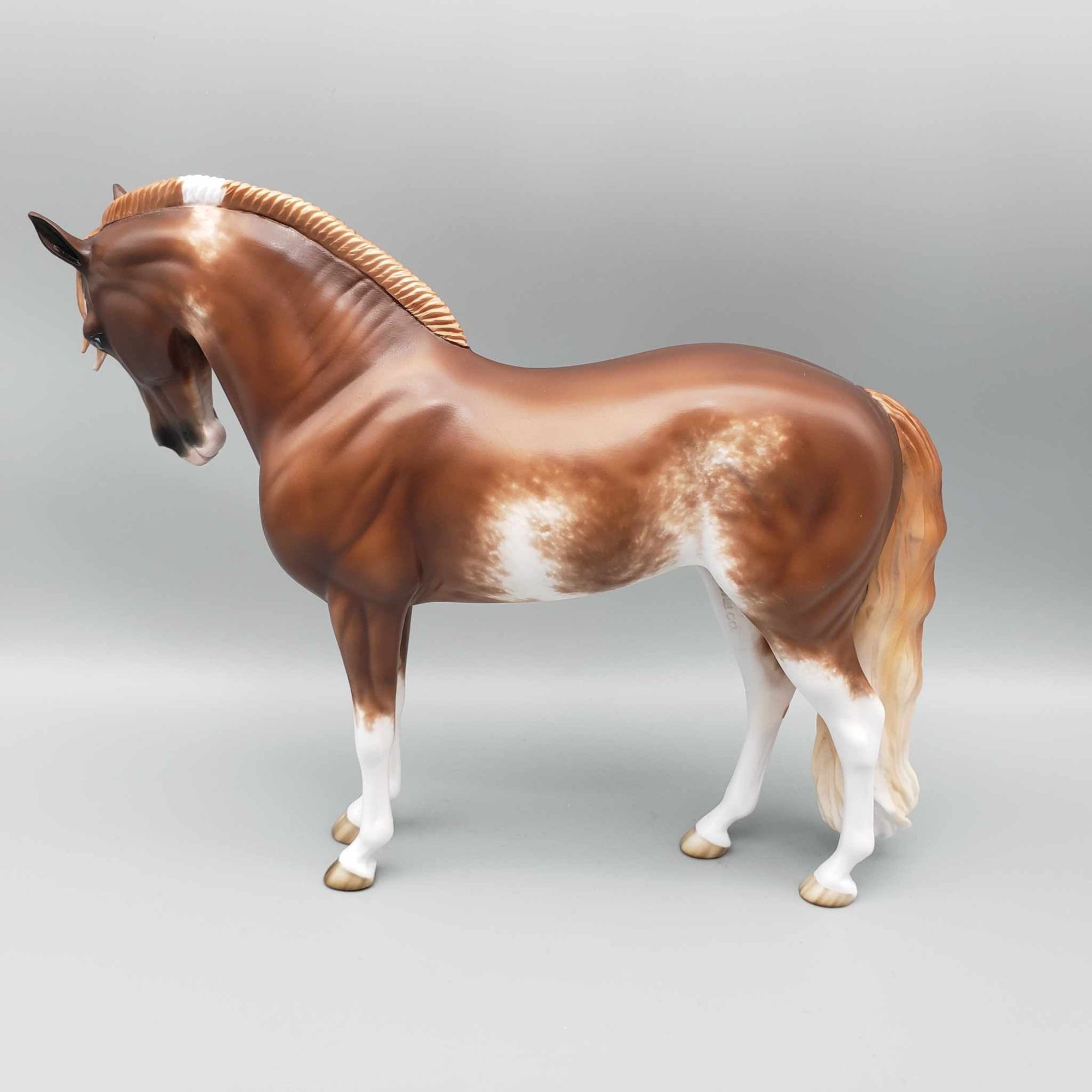 Clemintine OOAK Chestnut Sabino Andalusian MARE By Sheryl Leisure Best Offers 9/25/23