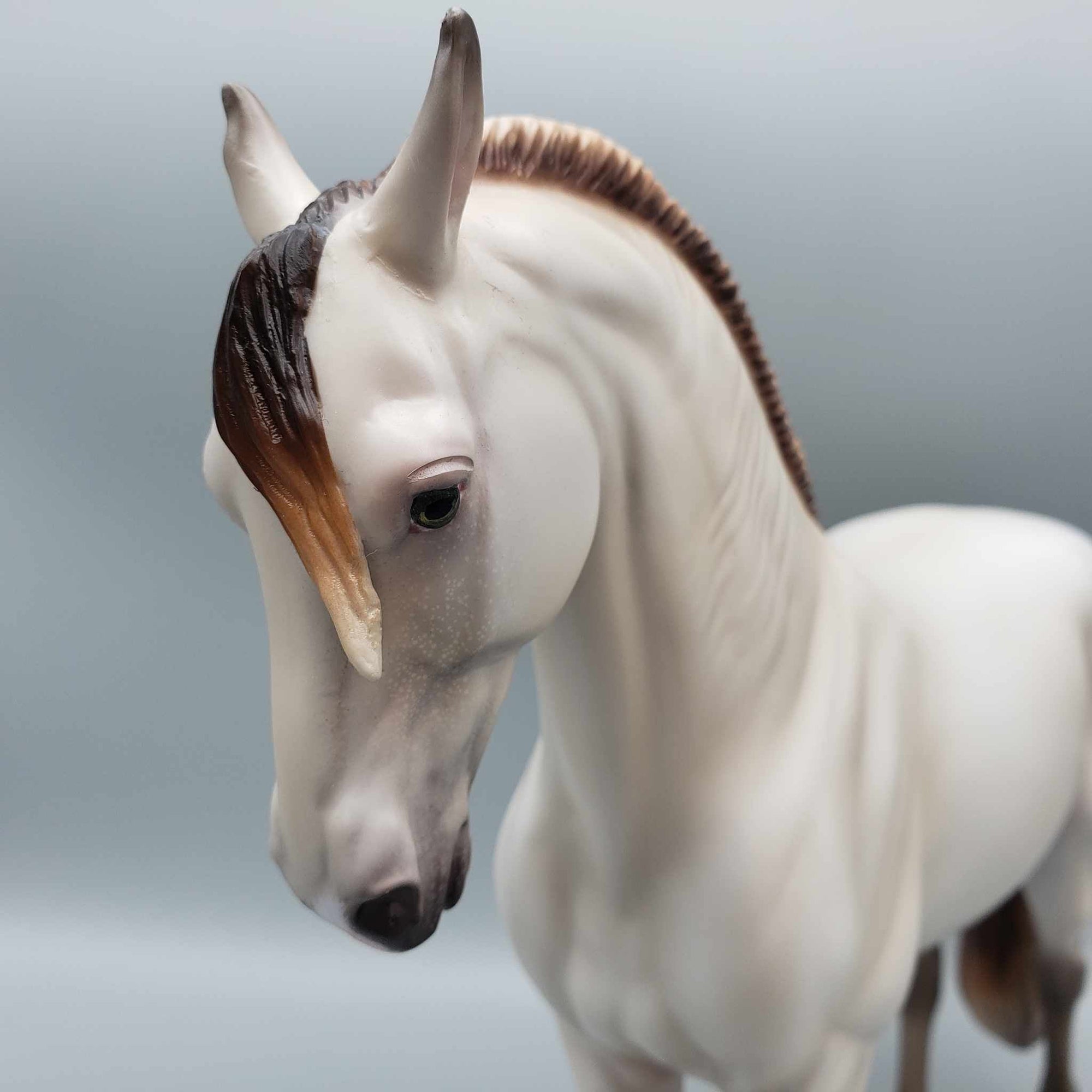 Subtle Warmth OOAK Amber Ivory Champagne Andalusian By Ashley Palmer Fall Into Autumn Random Drop Sale 9/23