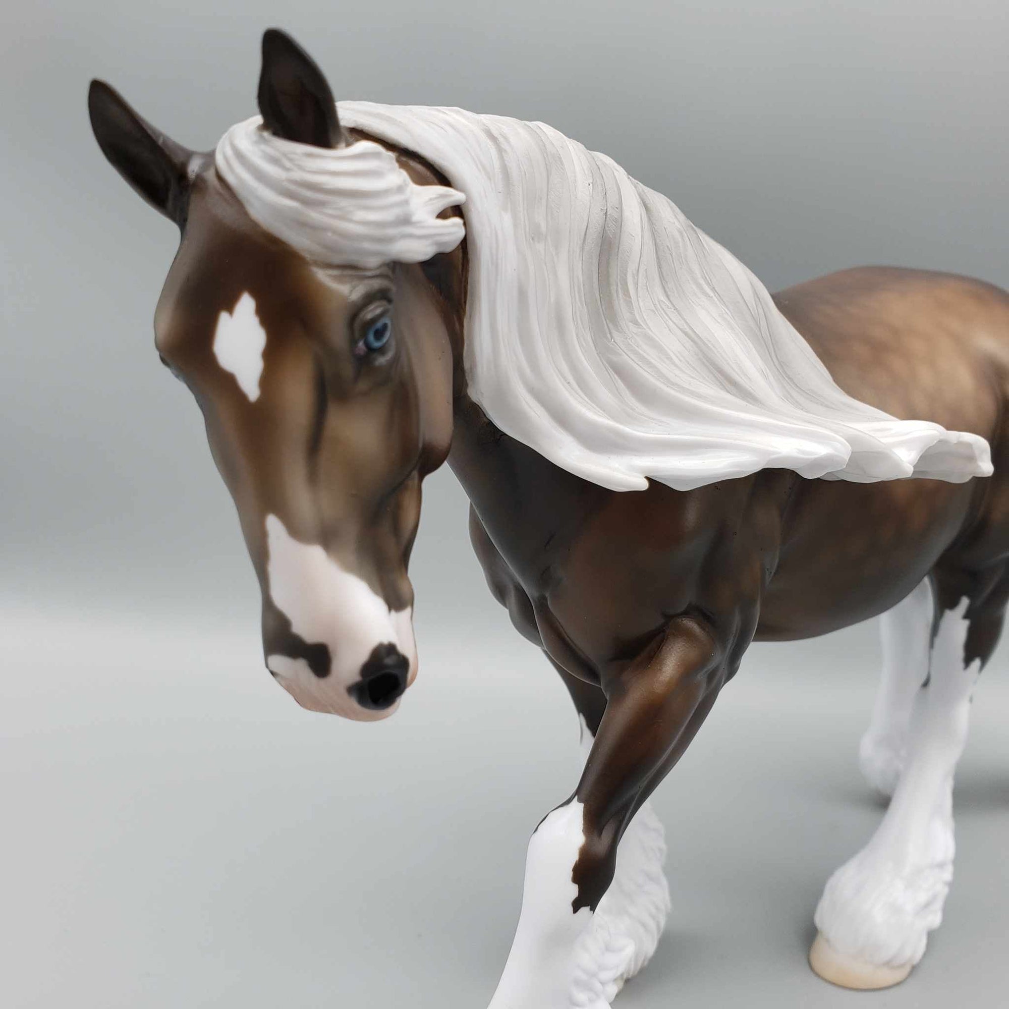 Owl Bear OOAK  Sooty Palomino Irish Cob MARE Bt Jess Hamill Fall Into Autumn Random Drop Sale 9/23