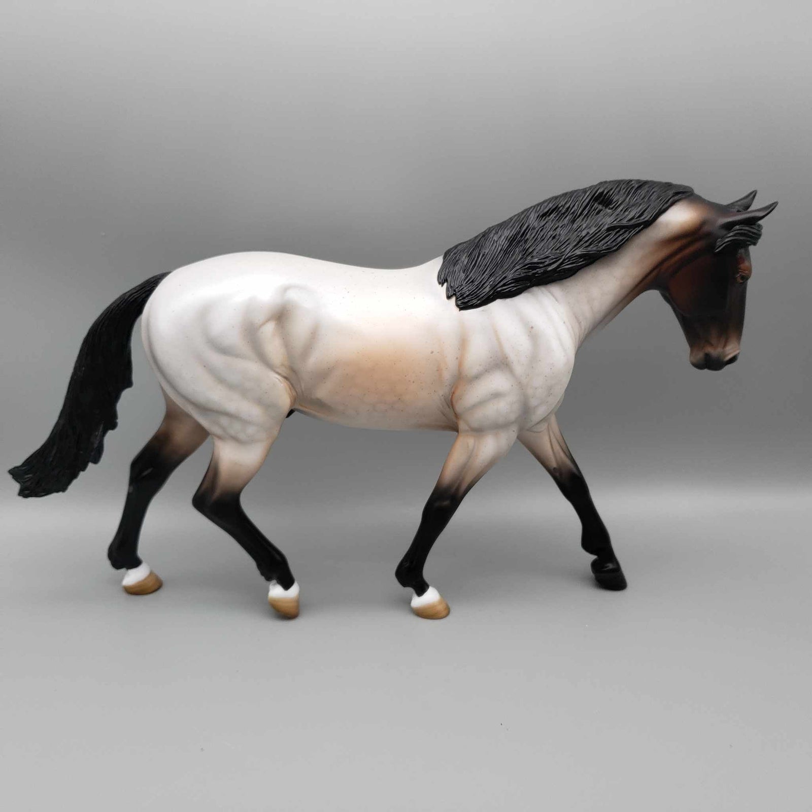 Henare OOAK Bay Roan Irish Draft By Angela Marleau Fall Into Autumn Random Drop Sale 9/23