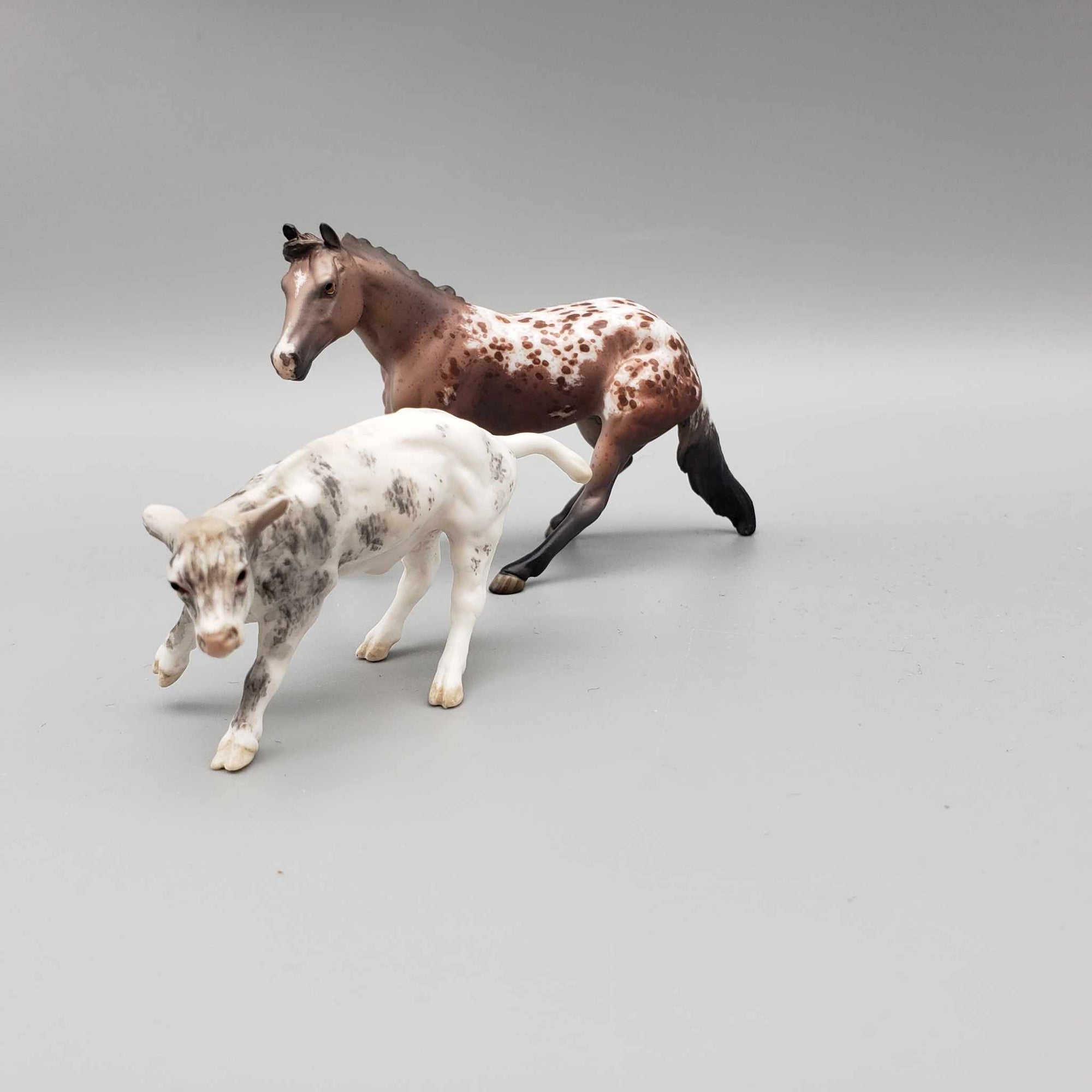 Siesta and Fiesta OOAK Cutter and Calf Chip Set by Jess Hamill  Facebook Auction Fall Into Autumn Random Drop Sale 9/23