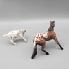 Siesta and Fiesta OOAK Cutter and Calf Chip Set by Jess Hamill  Facebook Auction Fall Into Autumn Random Drop Sale 9/23