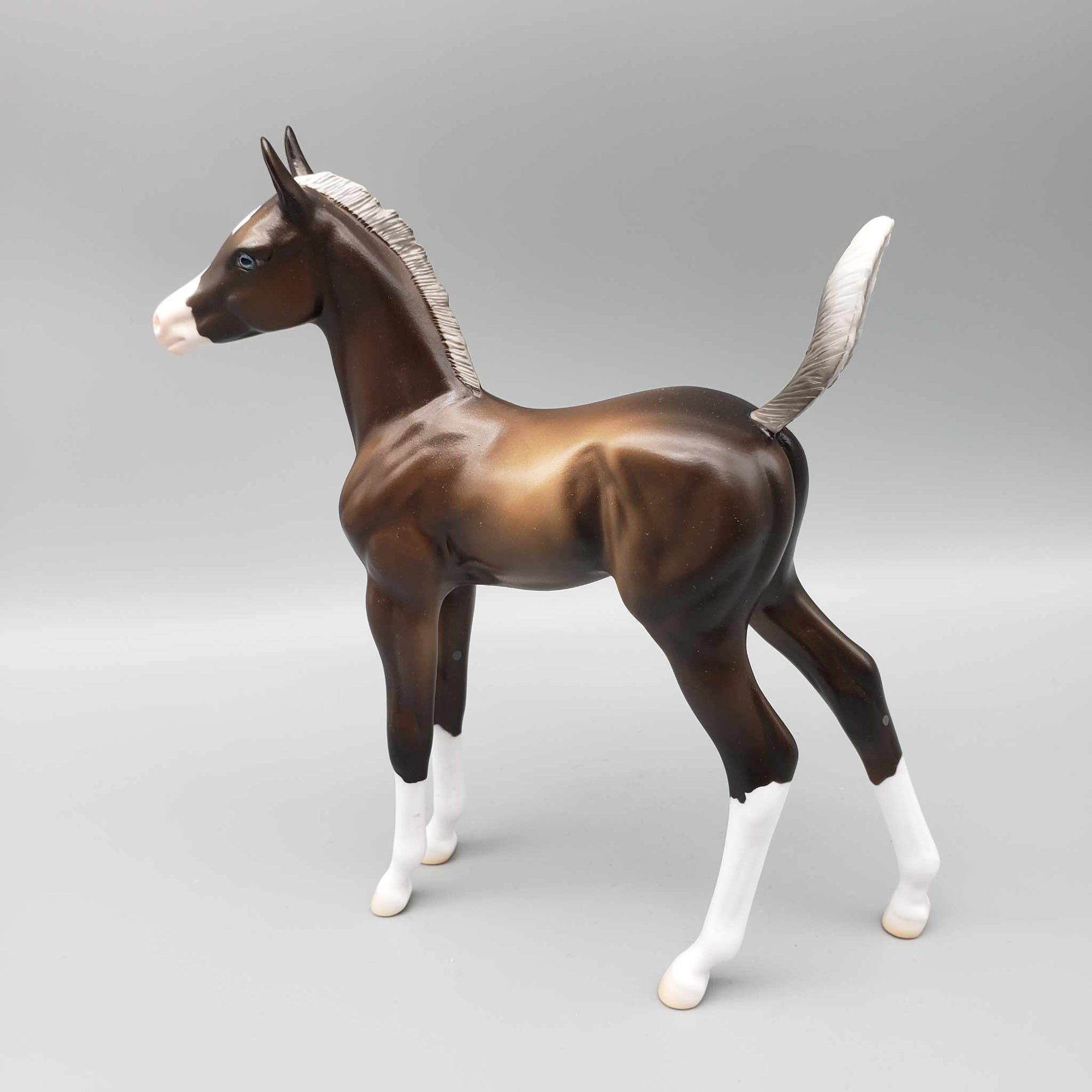 Tabaxi OOAK Sooty Palomino Arab Foal By Jess Hamill Fall Into Autumn Random Drop Sale 9/23