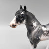 Archean OOAK Blue Roan Sabino Andalusian Chip by Jess Hamill  Facebook Auction Fall Into Autumn Random Drop Sale 9/23