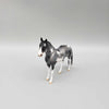 Archean OOAK Blue Roan Sabino Andalusian Chip by Jess Hamill  Facebook Auction Fall Into Autumn Random Drop Sale 9/23