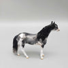 Archean OOAK Blue Roan Sabino Andalusian Chip by Jess Hamill  Facebook Auction Fall Into Autumn Random Drop Sale 9/23