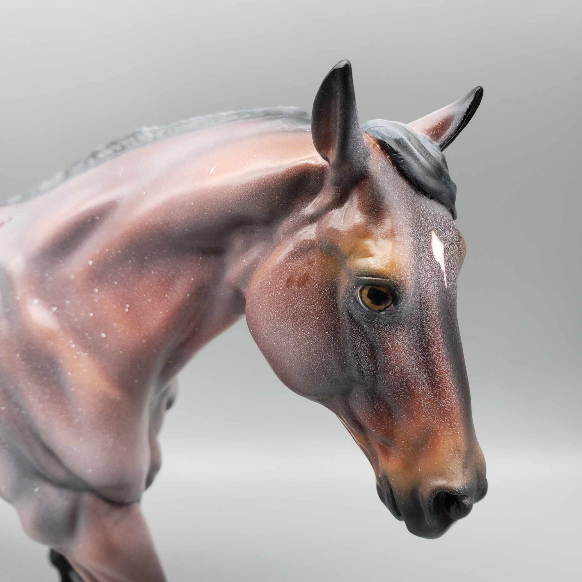 Alegis OOAK Appaloosa Running Stock Horse By Julie Keim Fall Facebook Auction 9/23