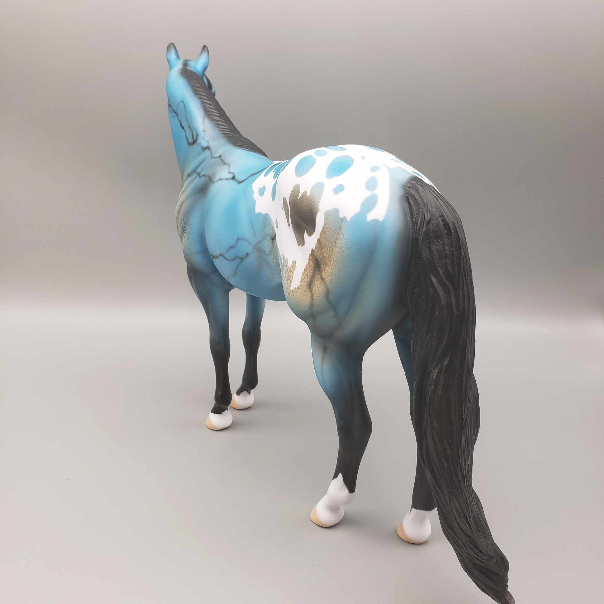 Adras OOAK Turquoise Decorator ISH By Dawn Quick Facebook Auction Fall Into Autumn Random Drop Sale 9/23