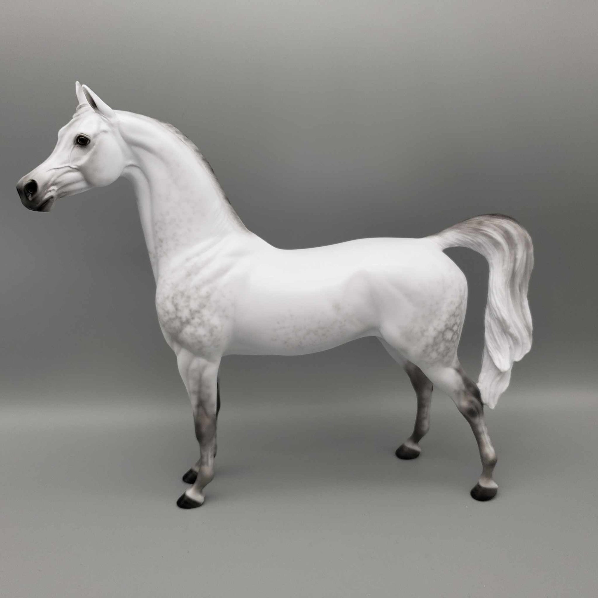 Qmar OOAK Dapple Grey Arabian By Ellen Robbins Fall Into Autumn Random Drop Sale 9/23