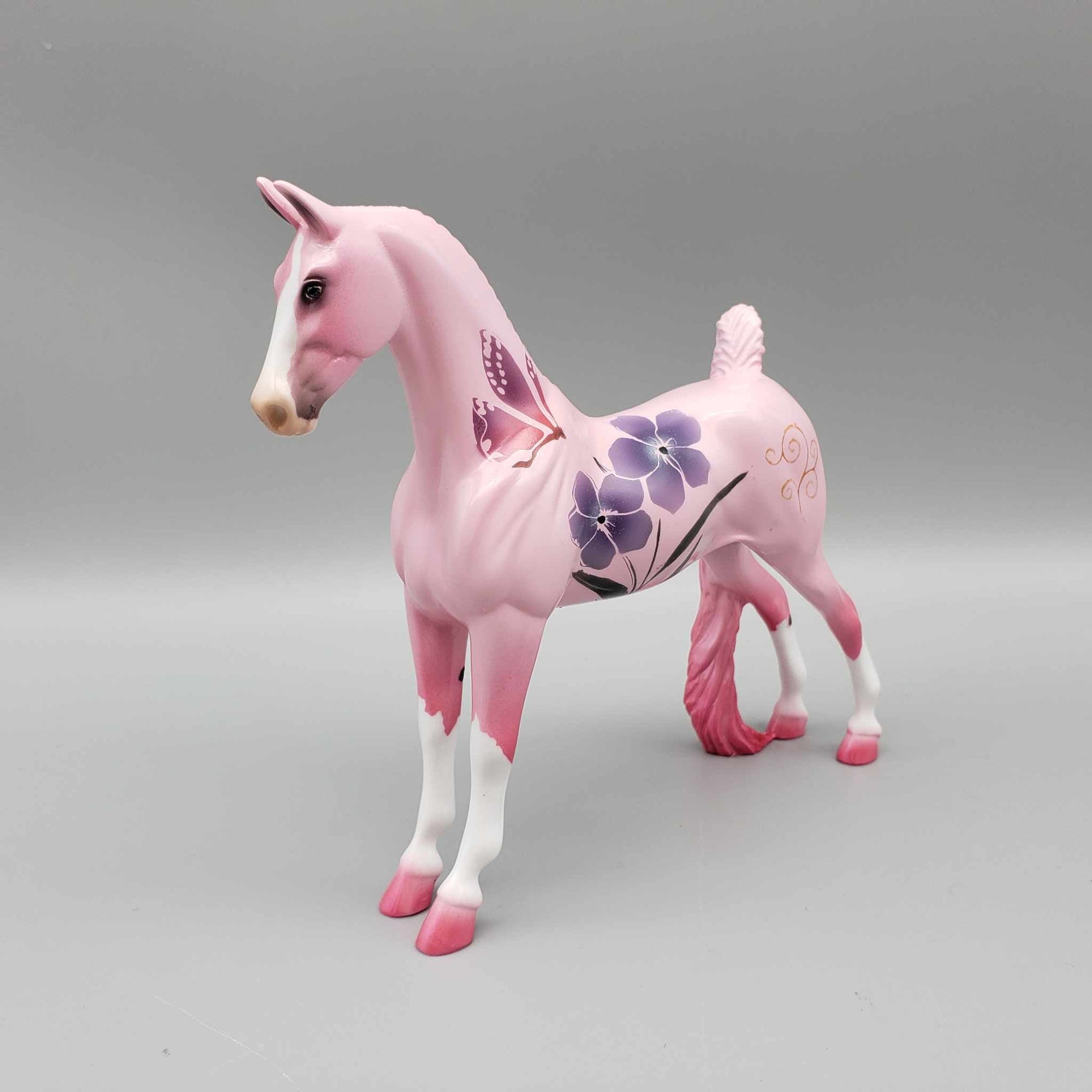 Glossy Viola OOAK Pink Deco Pebble Saddlebred By Dawn Quick Fall Into Autumn Random Drop Sale 9/23