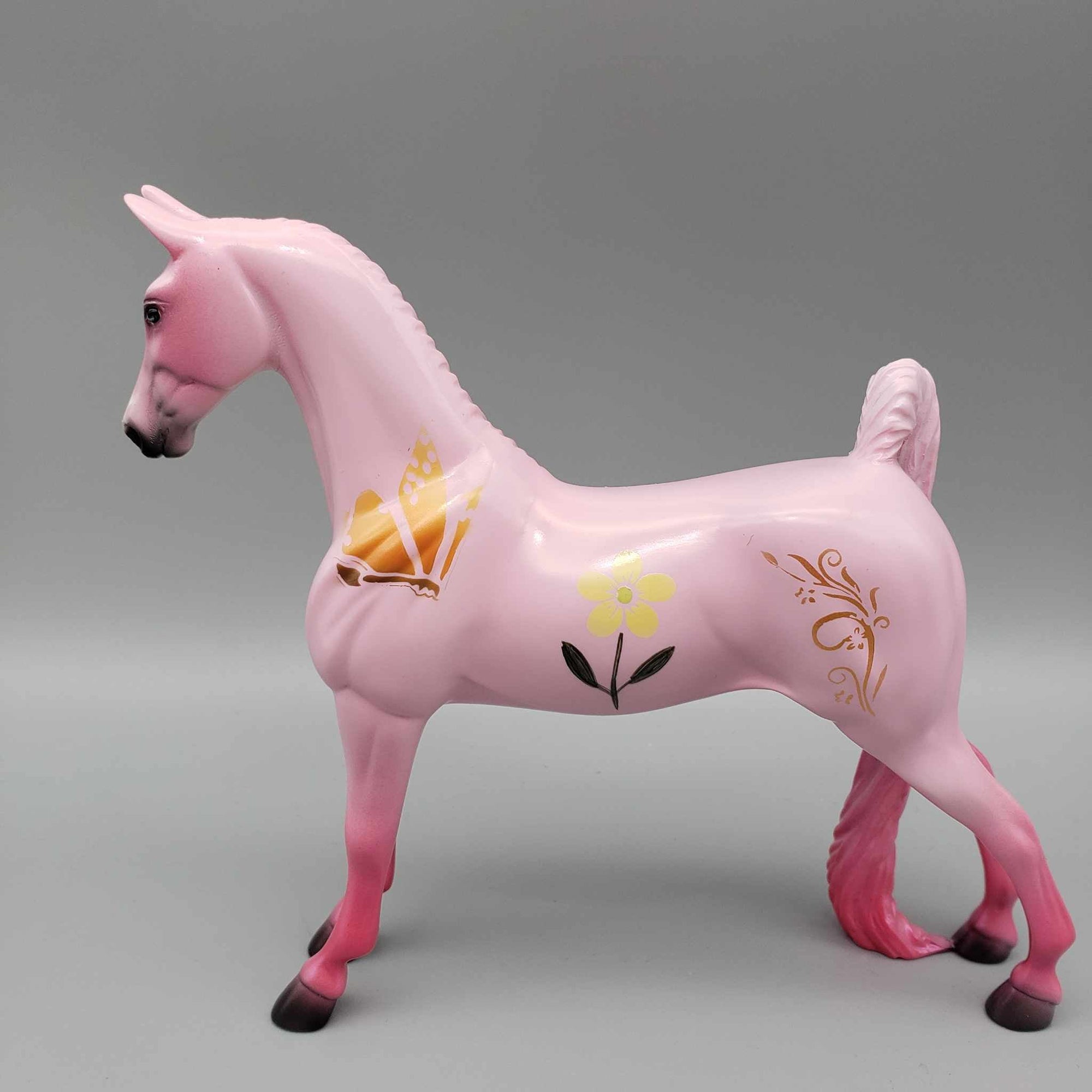 Glossy Bloom In Spring OOAK Deco Saddlebred Pebble By Dawn Quick Fall Into Autumn Random Drop Sale 9/23