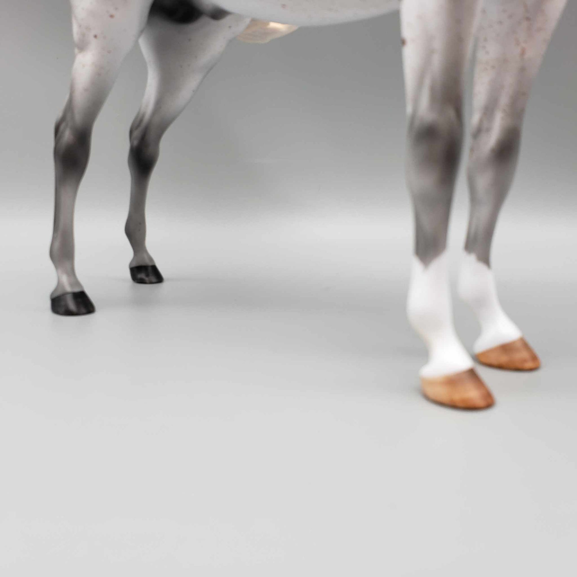 Enchanted OOAK Fleabitten Grey Bloody Shoulder Arabian Stallion By Myla Pearce Best Offers 10/02/23