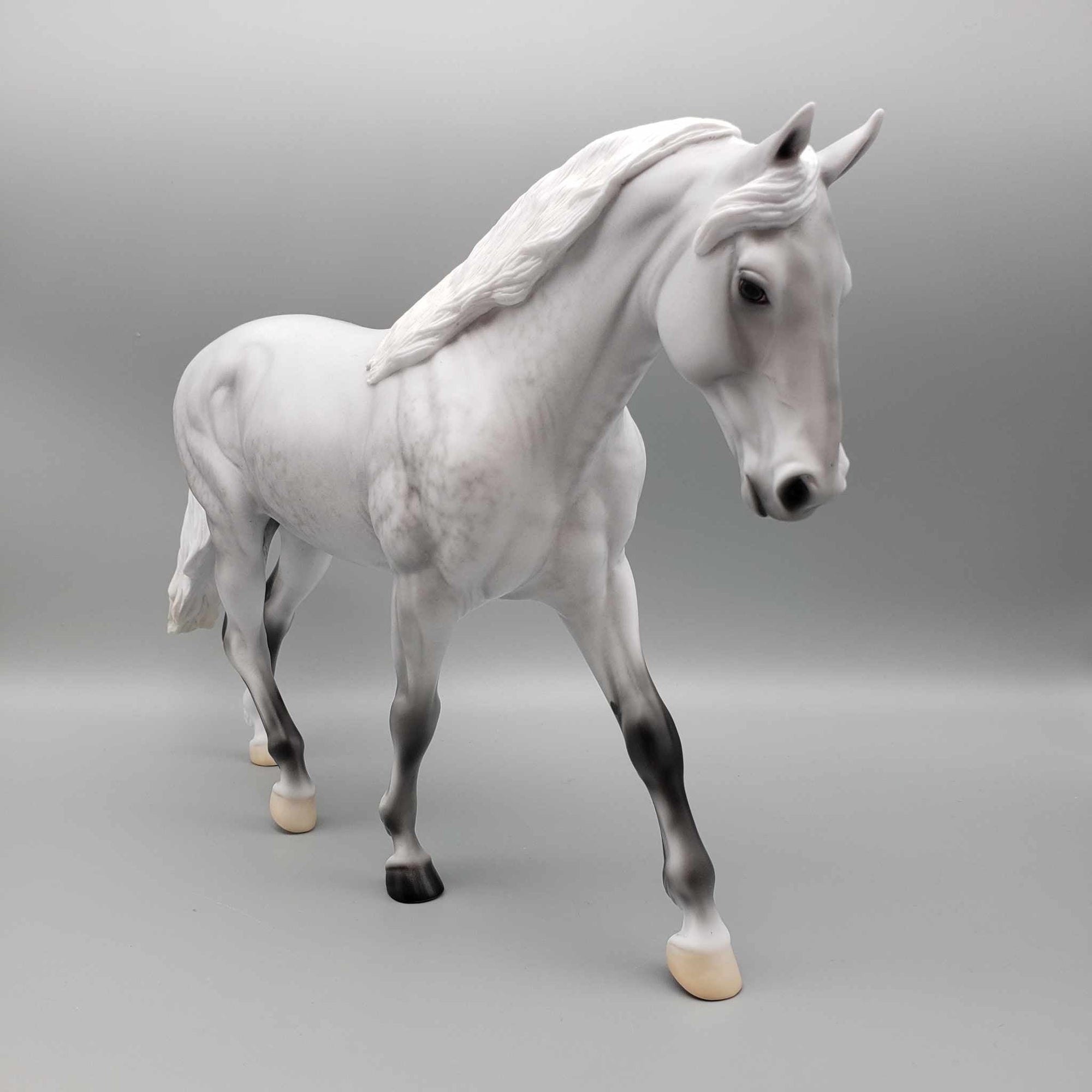 Sea Of Tranquility OOAK Fleabit Grey Dappled Irish Draught By Ellen Robbins Best Offers 10/02/23