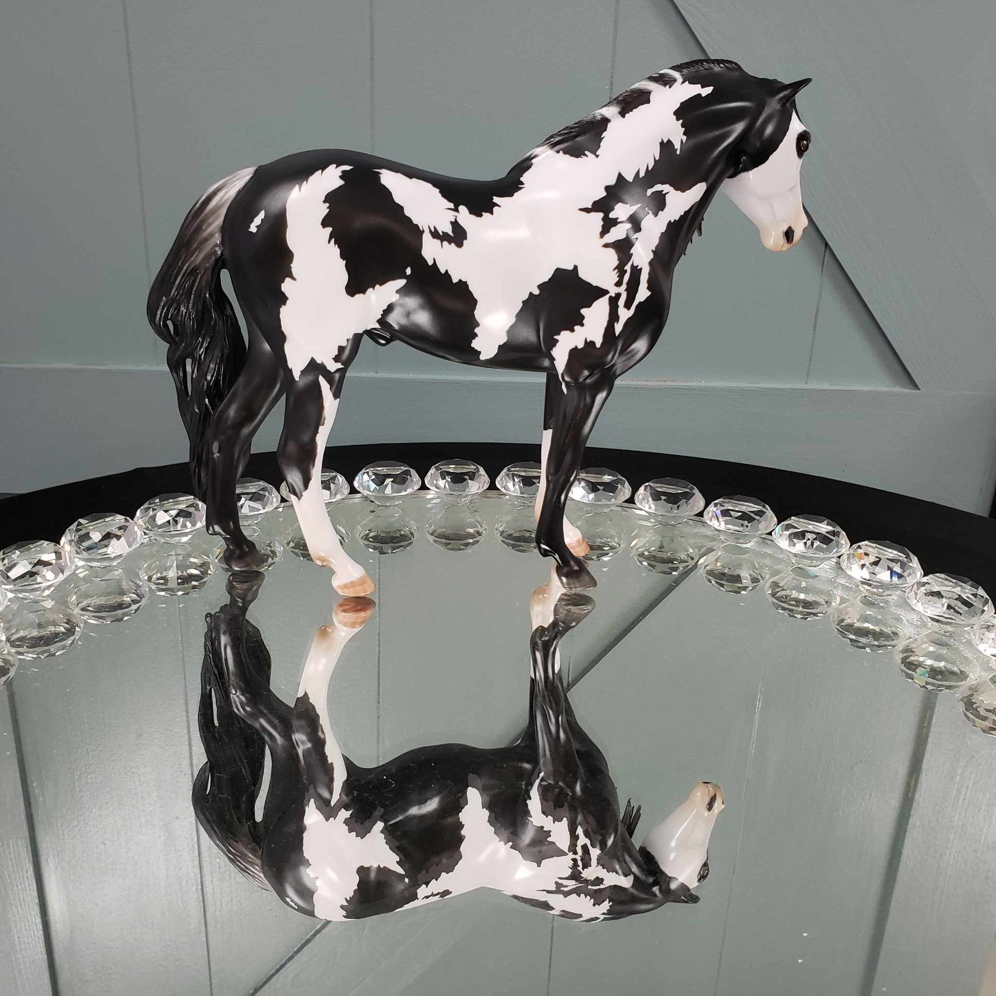 Idle Dyce OOAK Black Overo Mustang By Myla Pearce Best Offers 10/02/23