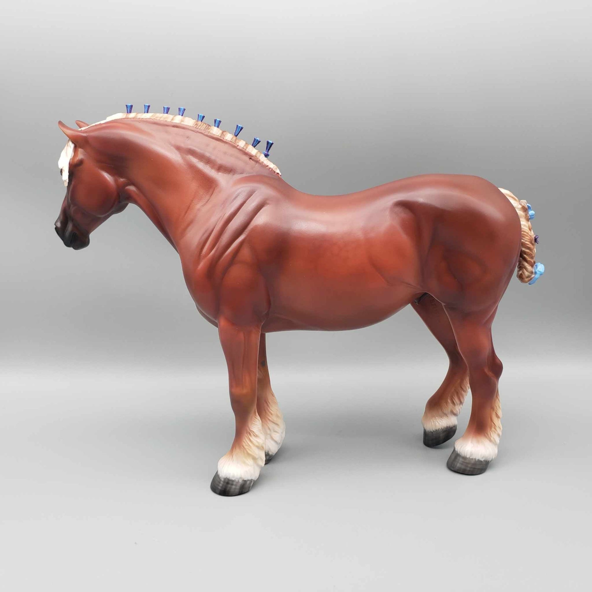 Regal Heir OOAK Suffolk Punch Stallion Flaxen Chestnut By Myla Pearce Best Offers 10/02/23
