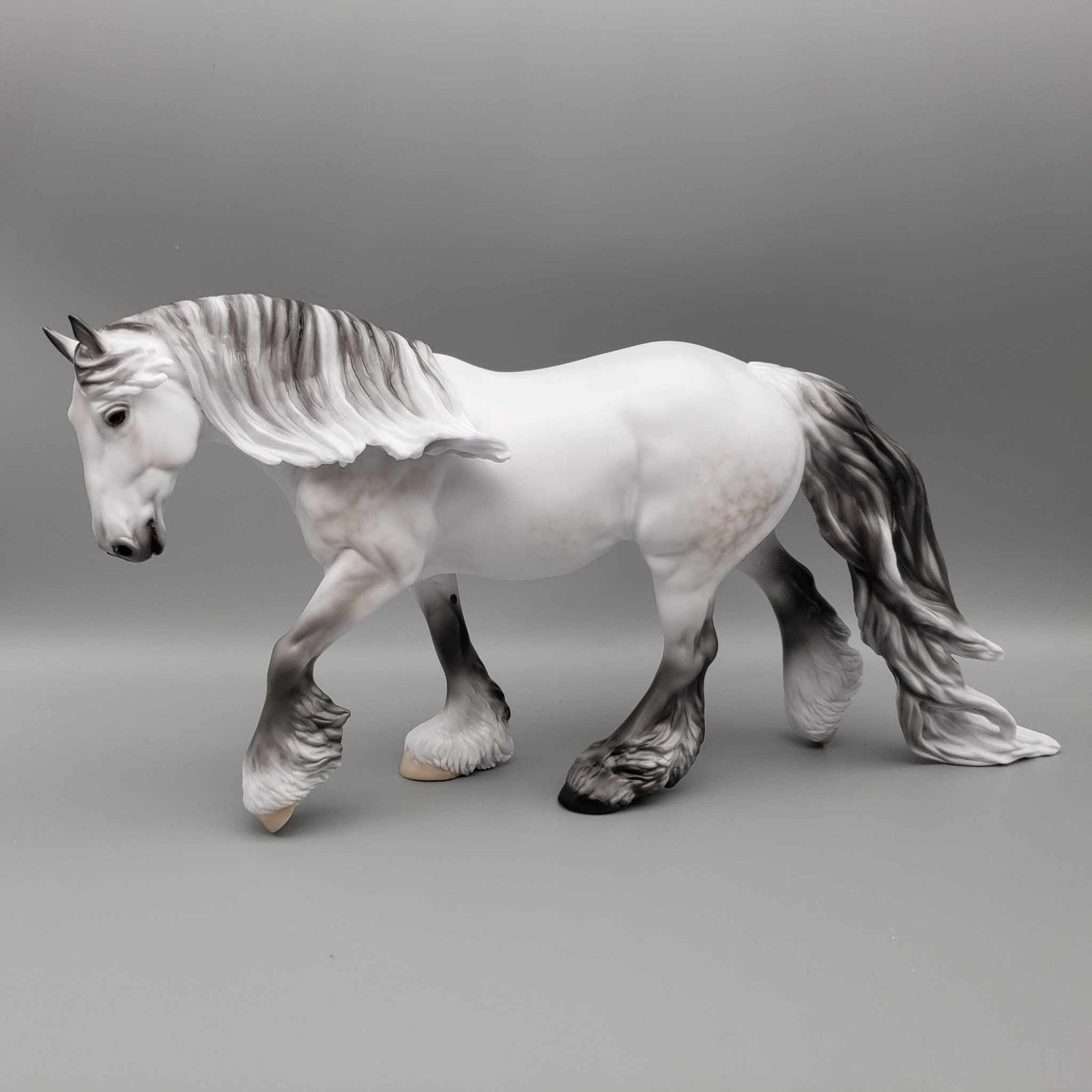 Moon Rover OOAK Dappled Grey Irish Cob By Ellen Robbins Best Offers 10/02/23