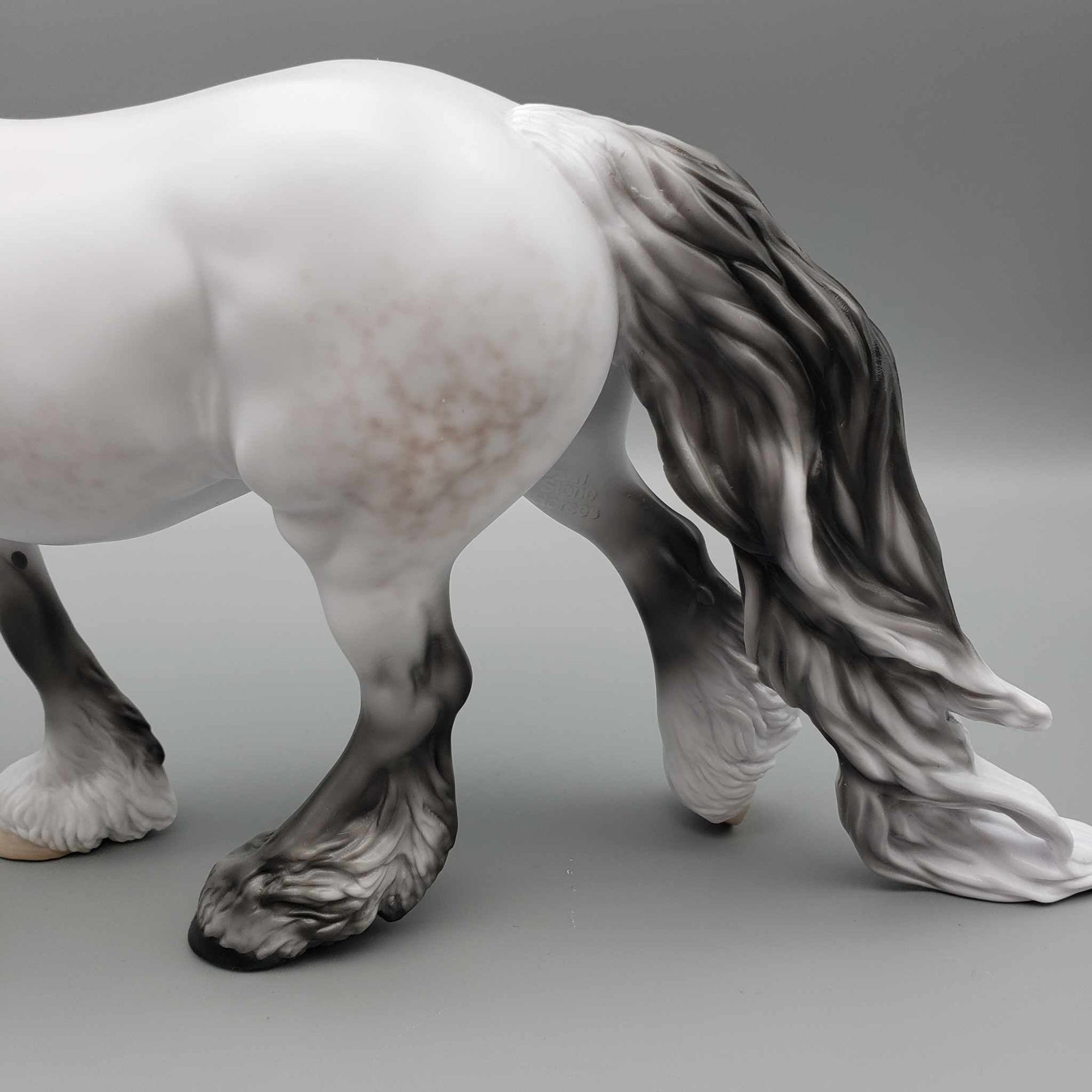 Moon Rover OOAK Dappled Grey Irish Cob By Ellen Robbins Best Offers 10/02/23