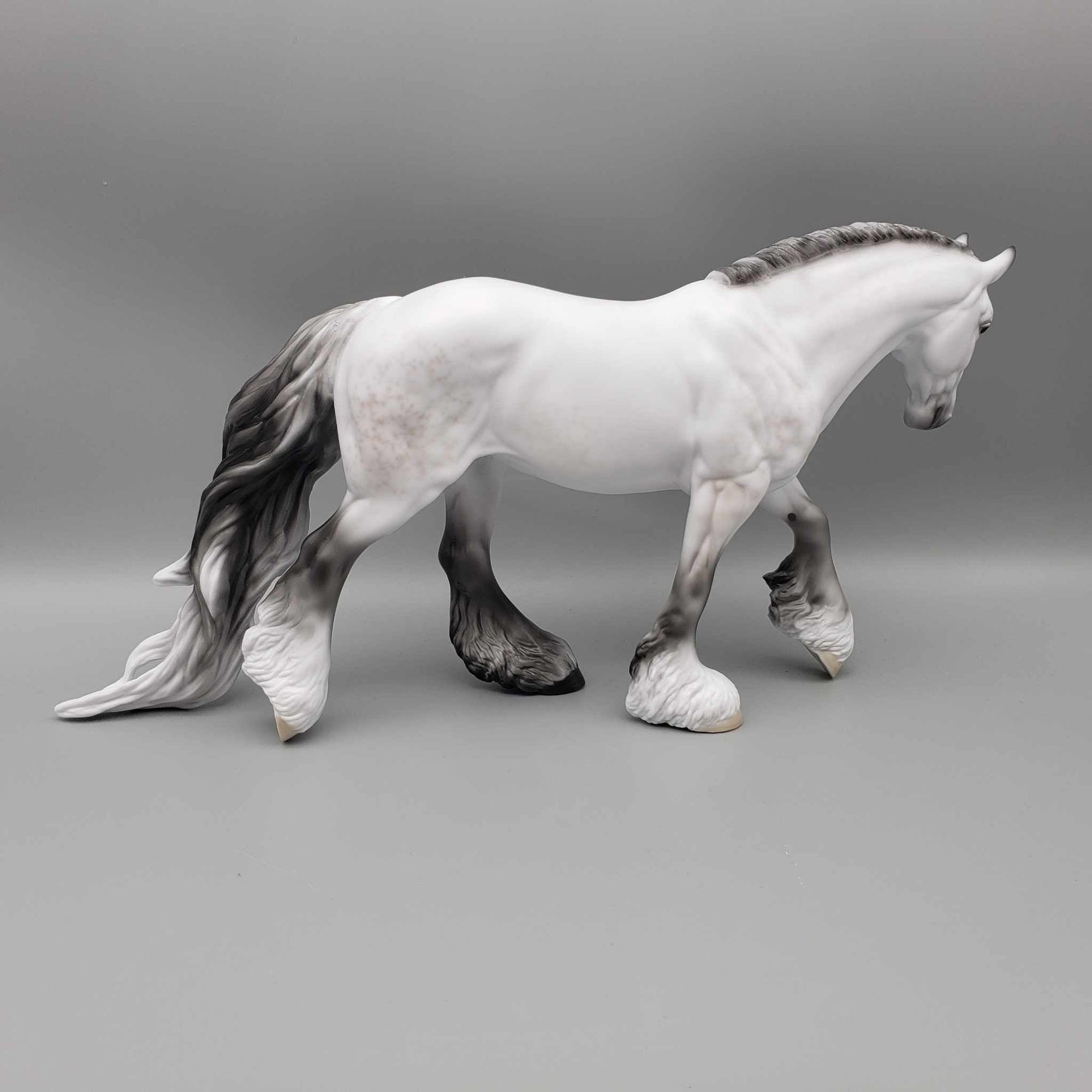 Moon Rover OOAK Dappled Grey Irish Cob By Ellen Robbins Best Offers 10/02/23
