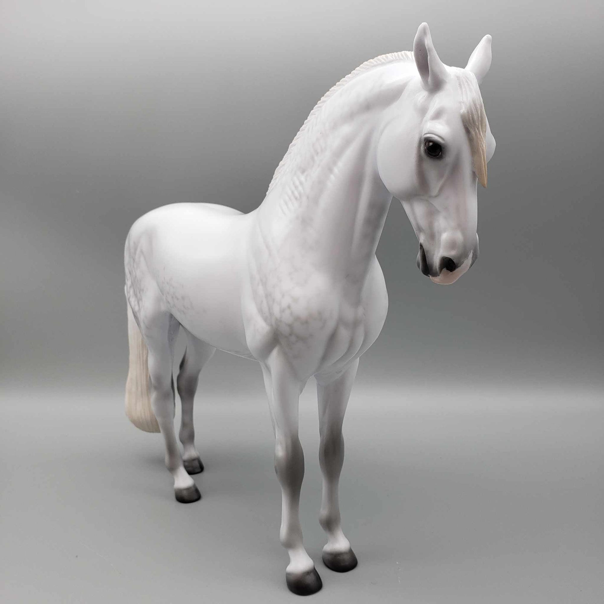 Claire de Luna Duo OOAK Dapple Grey Andalusian by Ellen Robbins Fall Into Autumn Random Drop Sale 9/23