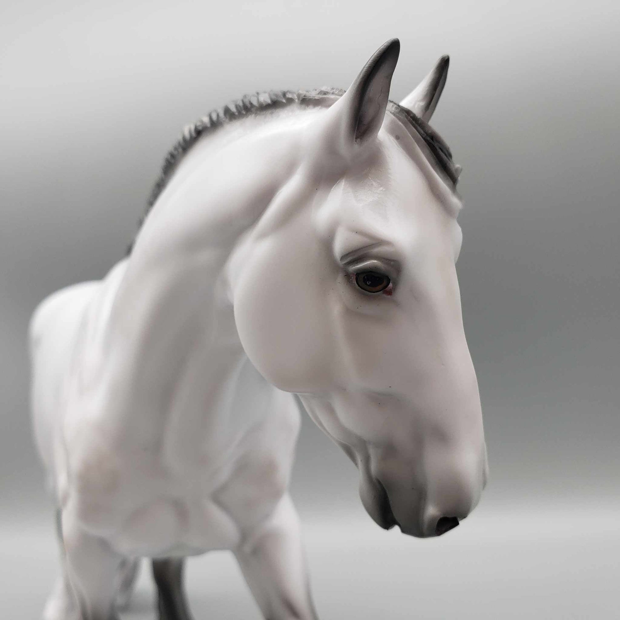 Moon Rover OOAK Dappled Grey Irish Cob By Ellen Robbins Best Offers 10/02/23