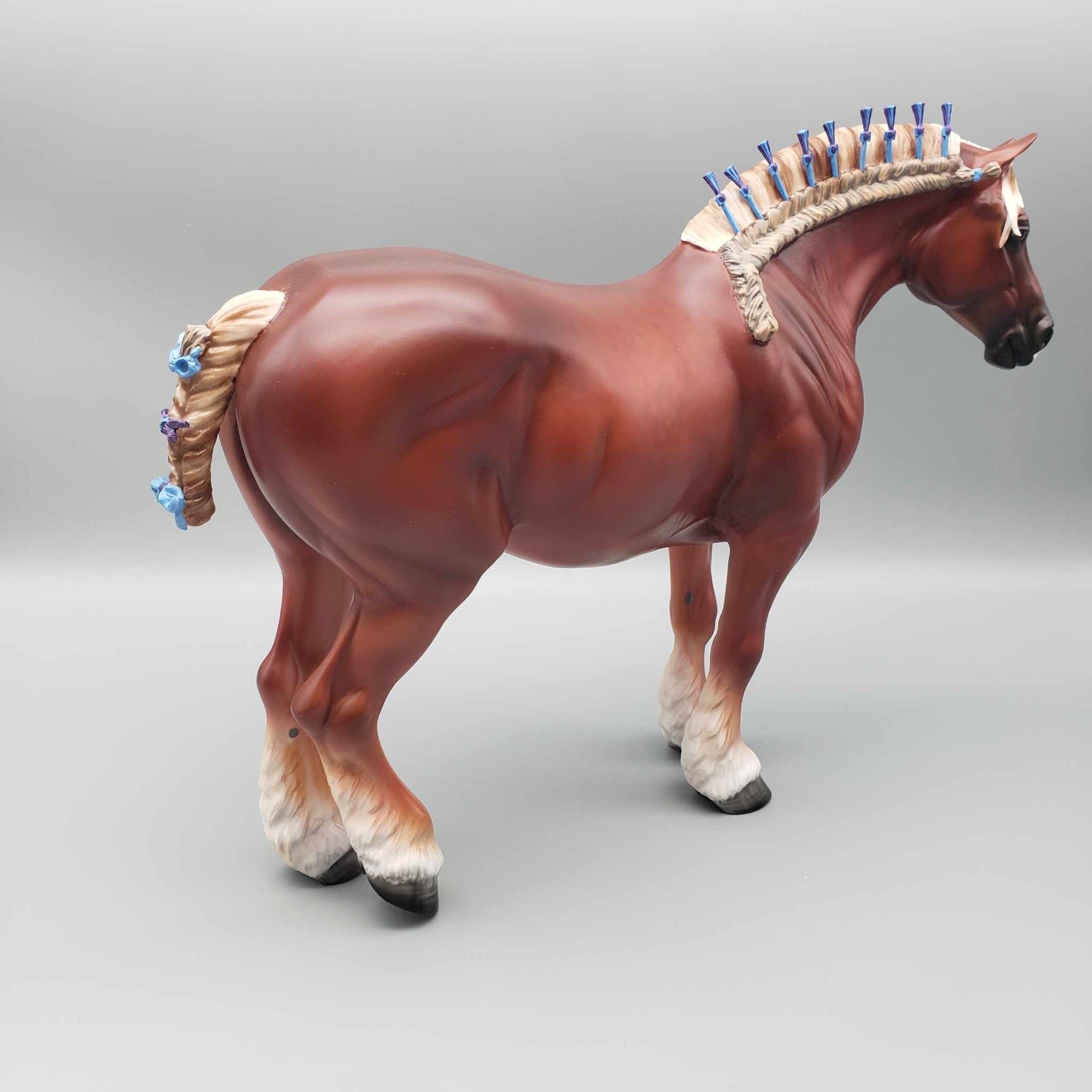 Regal Heir OOAK Suffolk Punch Stallion Flaxen Chestnut By Myla Pearce Best Offers 10/02/23