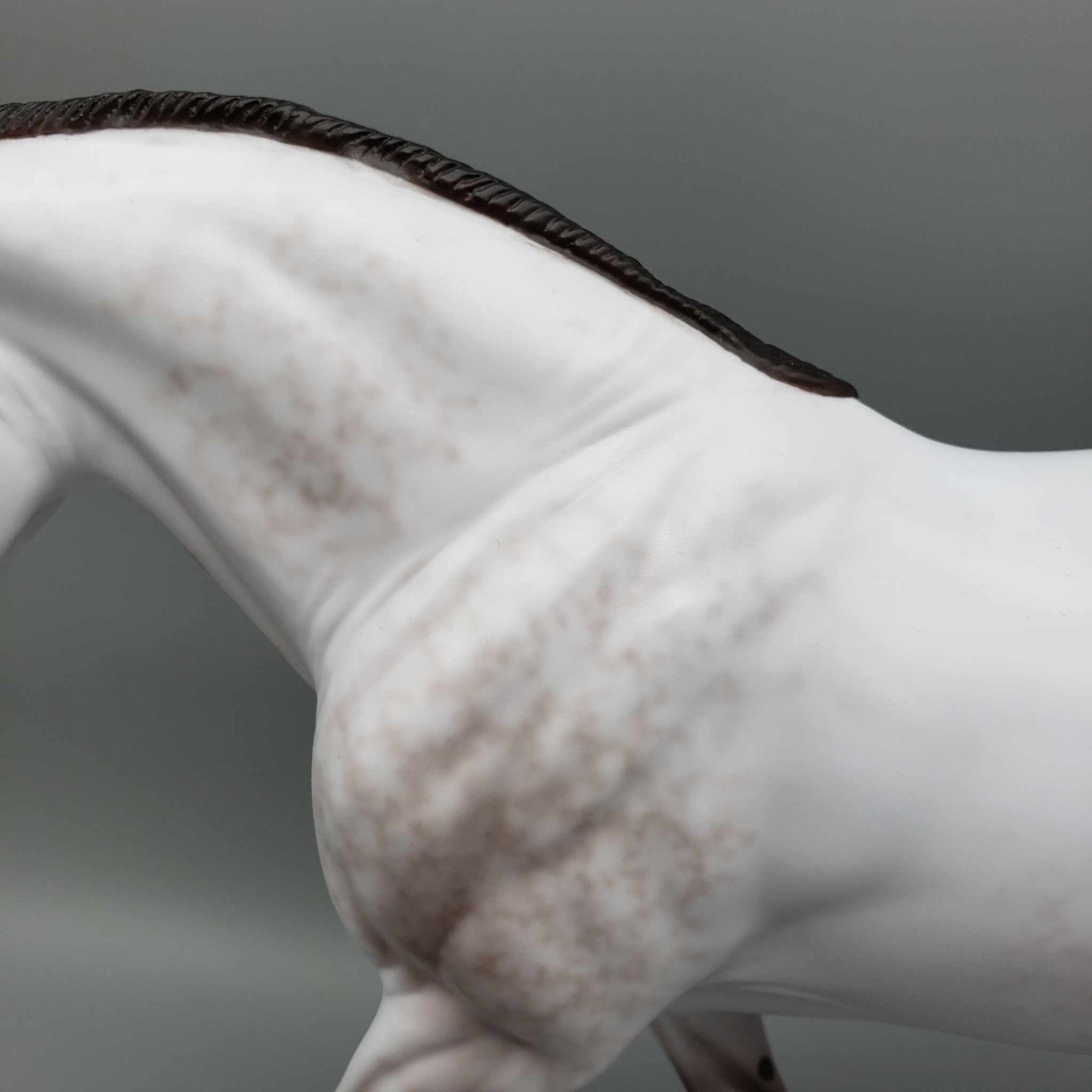 One Small Stop OOAK Dappled Mulberry Grey Irish Draught by Ellen Robbins Fall Into Autumn Random Drop Sale 9/23