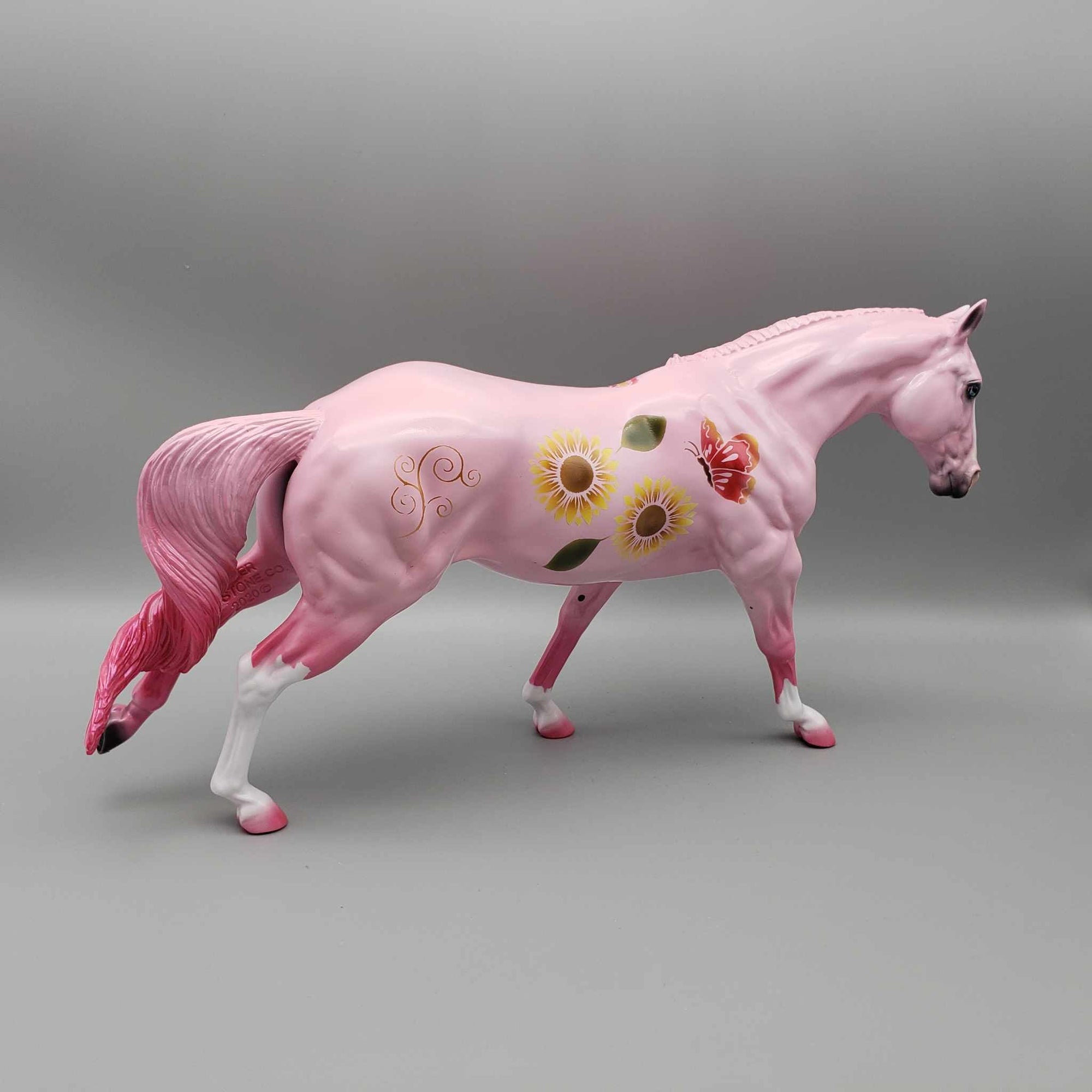 Sunshine Captain OOAK Sunflower Butterfly and Pink Deco Remington By Dawn Quick Fall Into Autumn Random Drop Sale 9/23